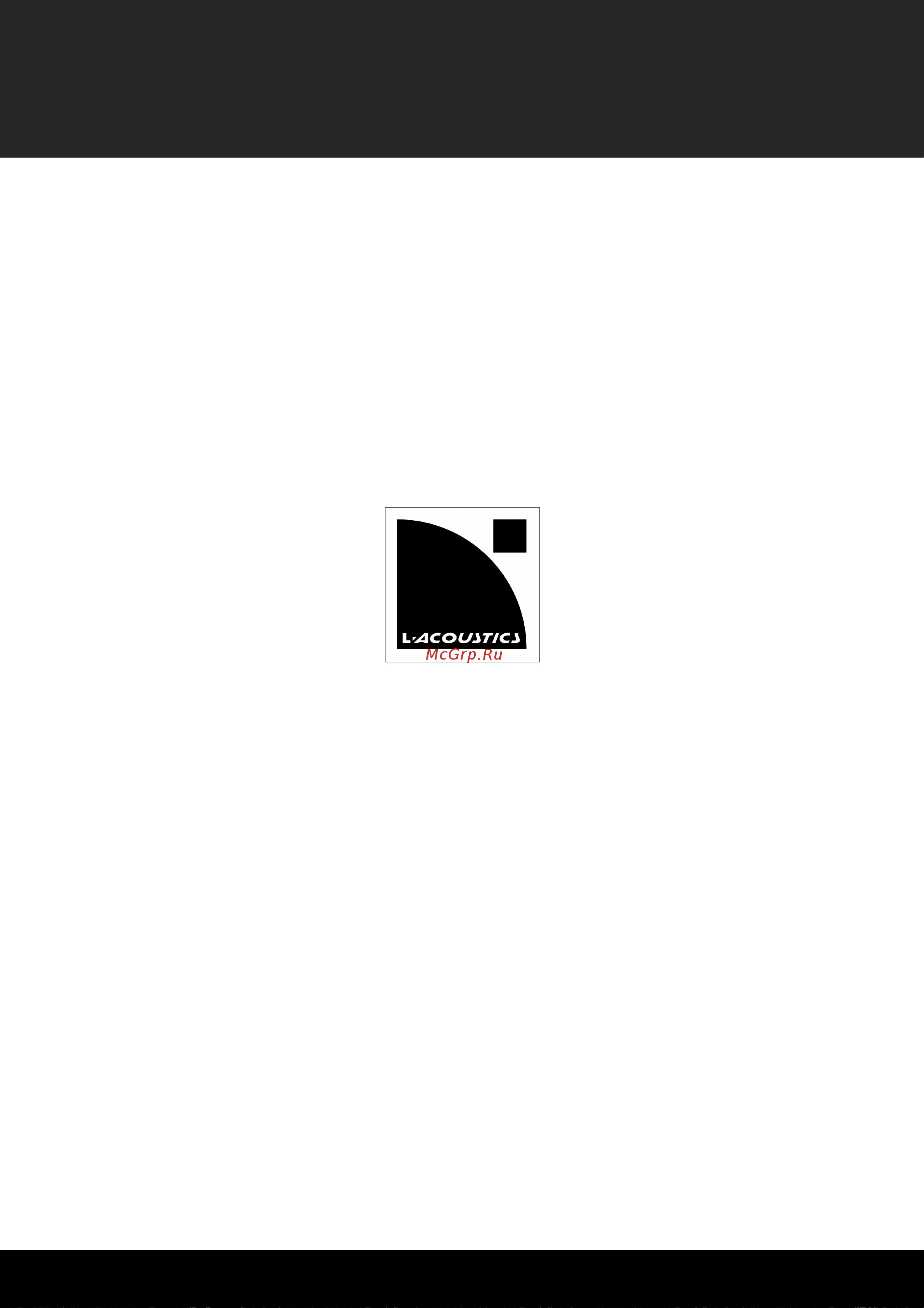 L-ACOUSTICS K1-SB [16/16] User user user user manual manual manual manual