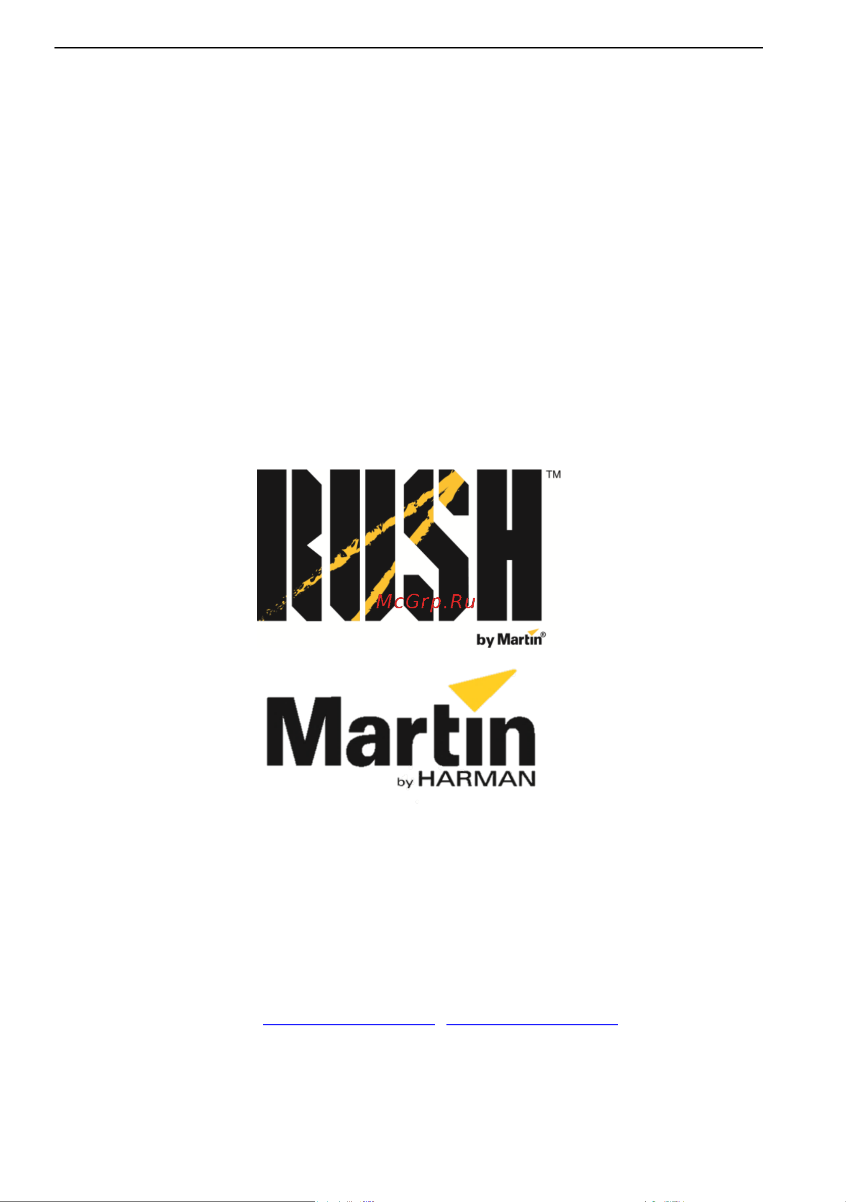 MARTIN Rush Par 1 RGBW 20 Руководство по эксплуатации онлайн [36/36] 776327