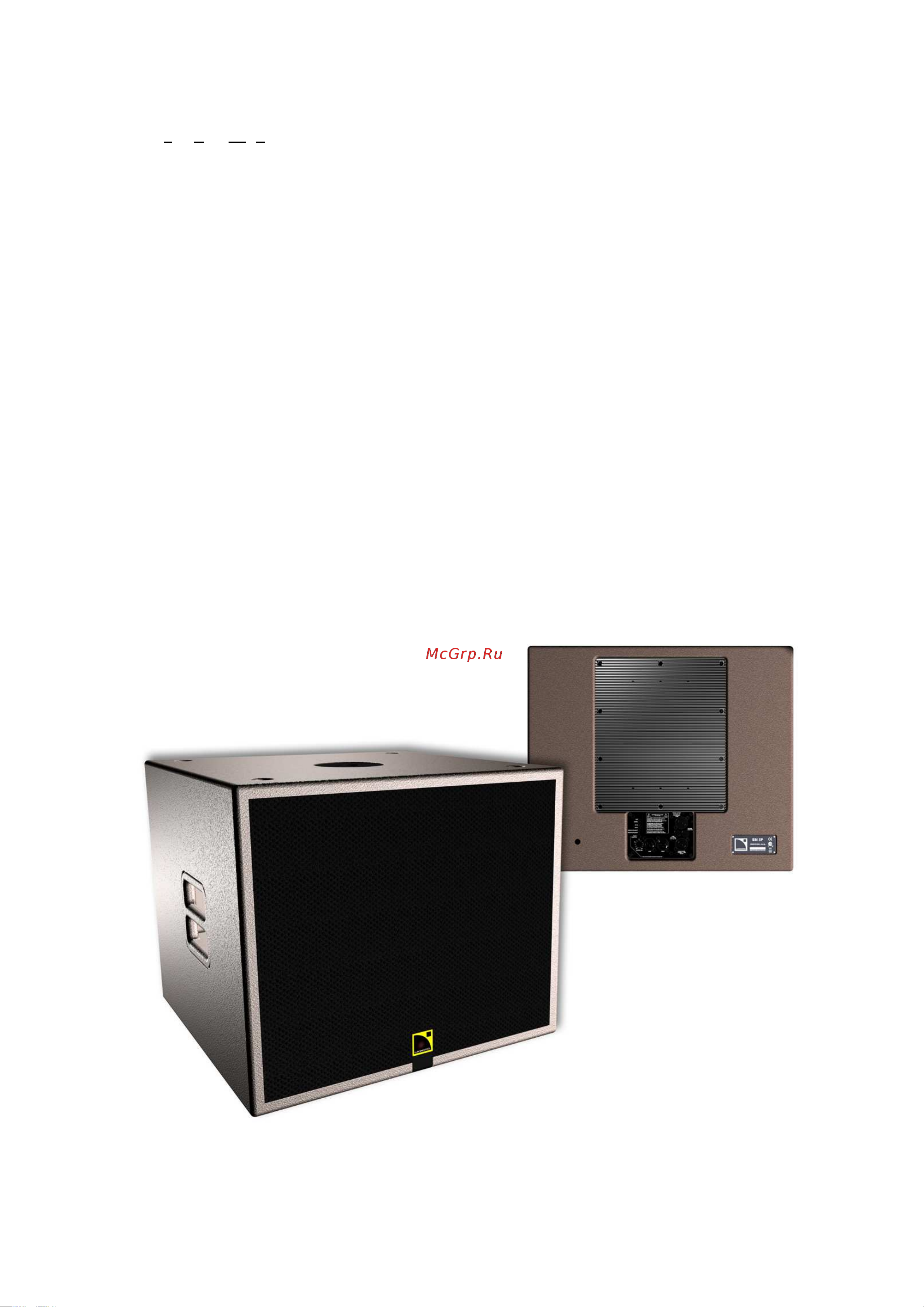 L-ACOUSTICS 108P Руководство по эксплуатации онлайн [12/48] 776330