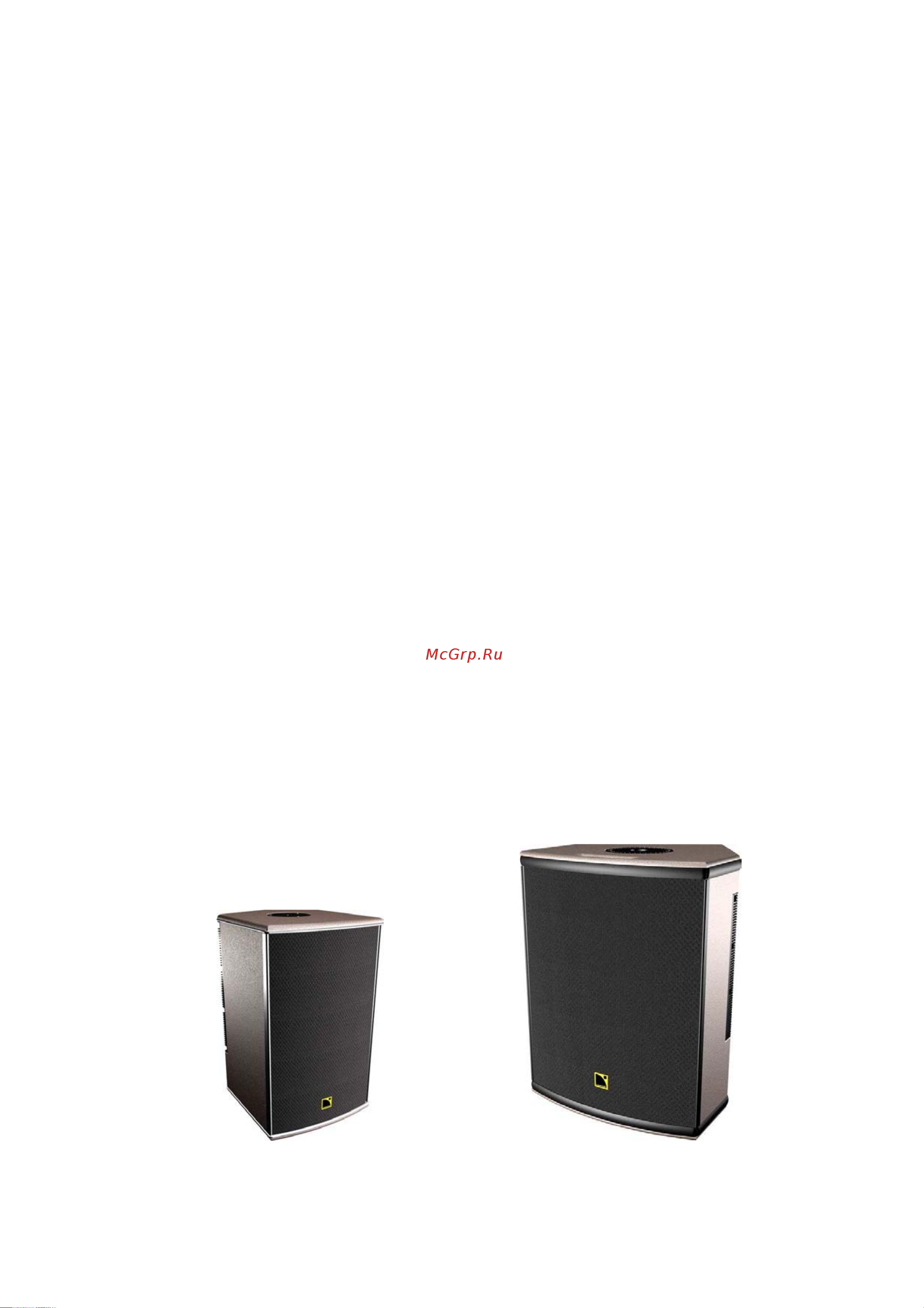 L-ACOUSTICS 108P [7/48] Введение