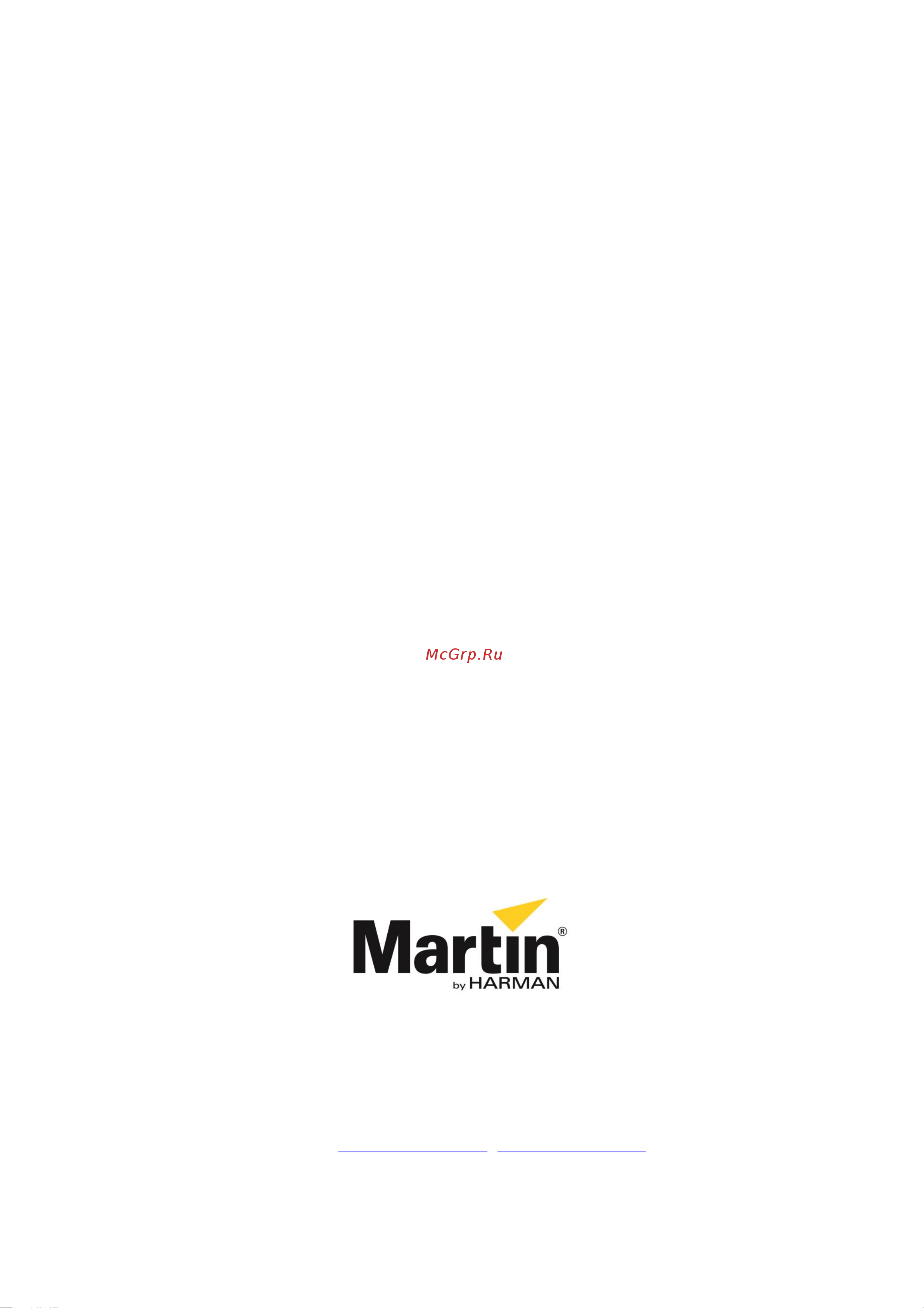 MARTIN Mac Quantum Wash Руководство по эксплуатации онлайн [34/35] 776331
