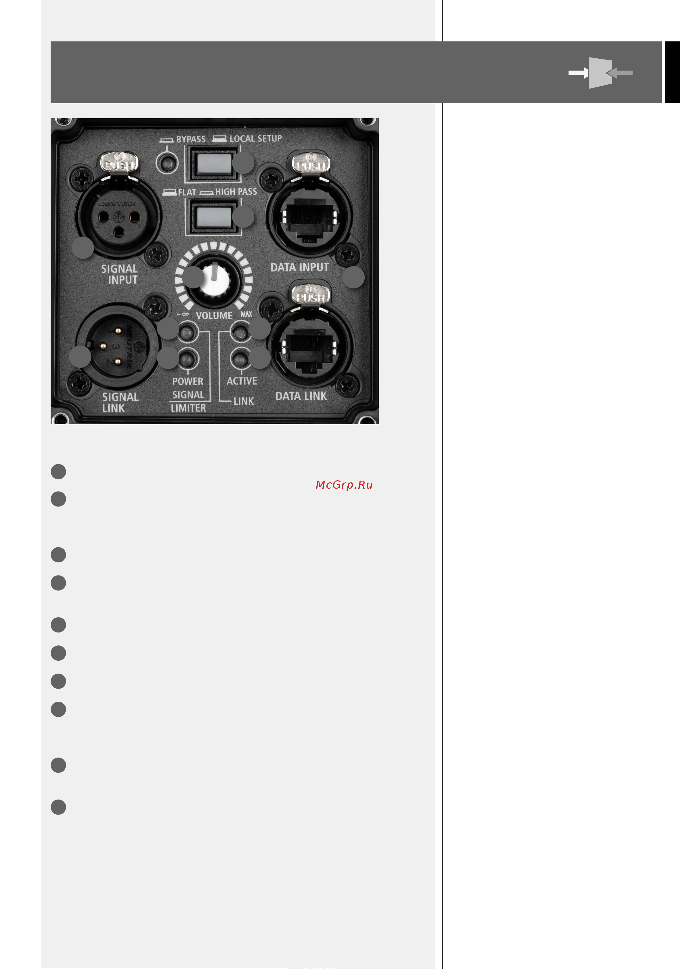 RCF TT 08-A MKII [7/16] Rear panel