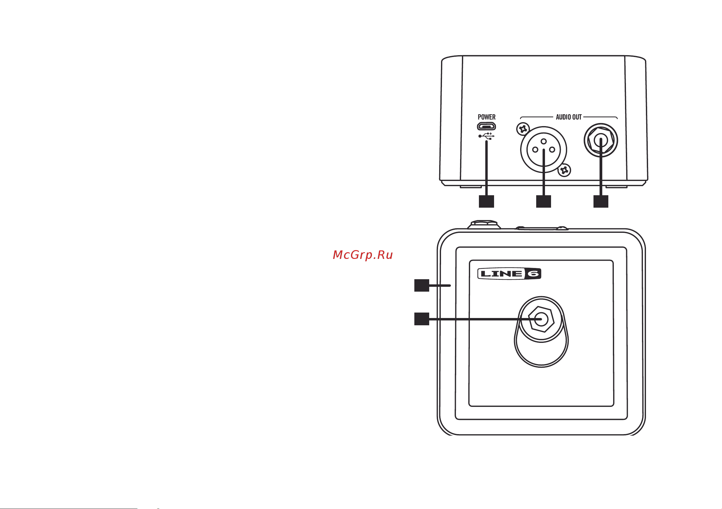 LINE 6 RELAY G10 [7/8] Receiver details
