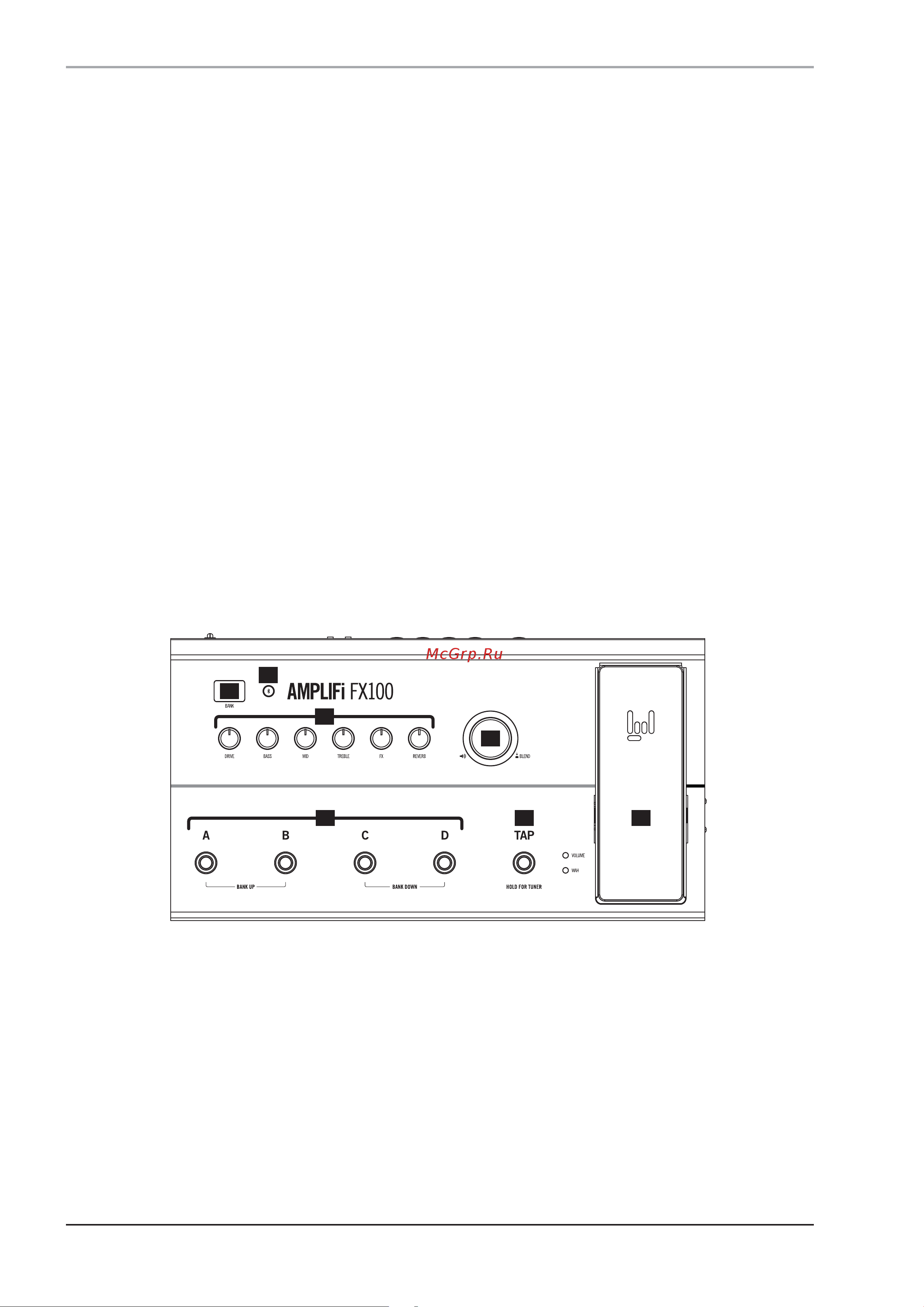LINE 6 AMPLIFi FX100 [4/9] Усовершенствованная педаль эффектов