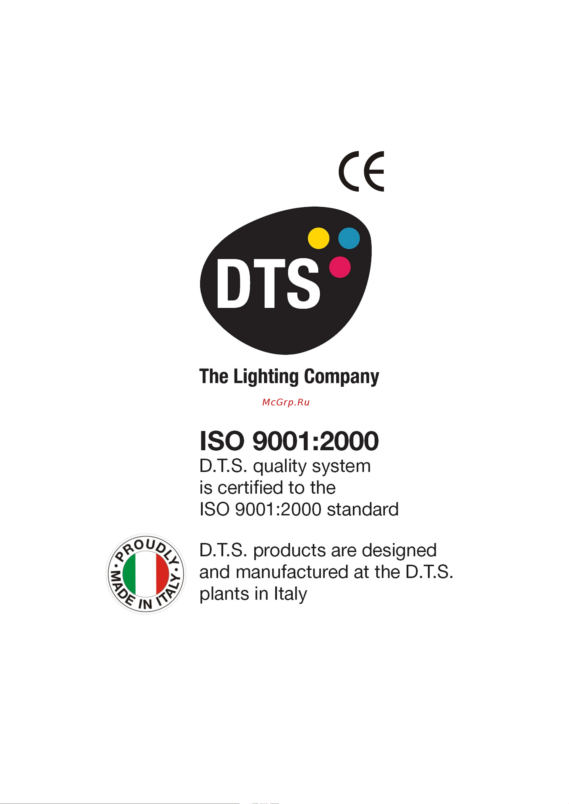DTS FOS 100 FC Руководство по эксплуатации онлайн [40/40] 776389