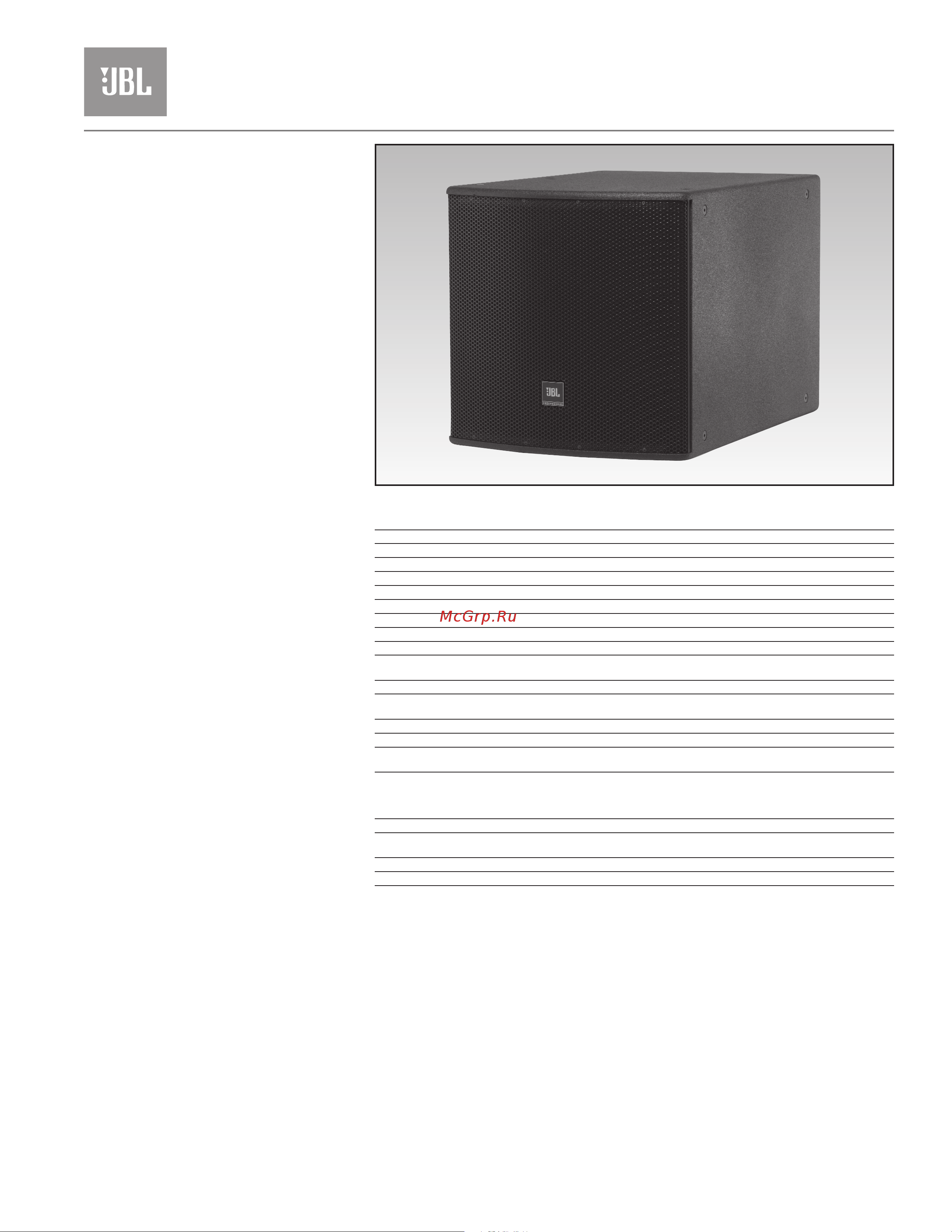 JBL ASB7118 Руководство по эксплуатации онлайн