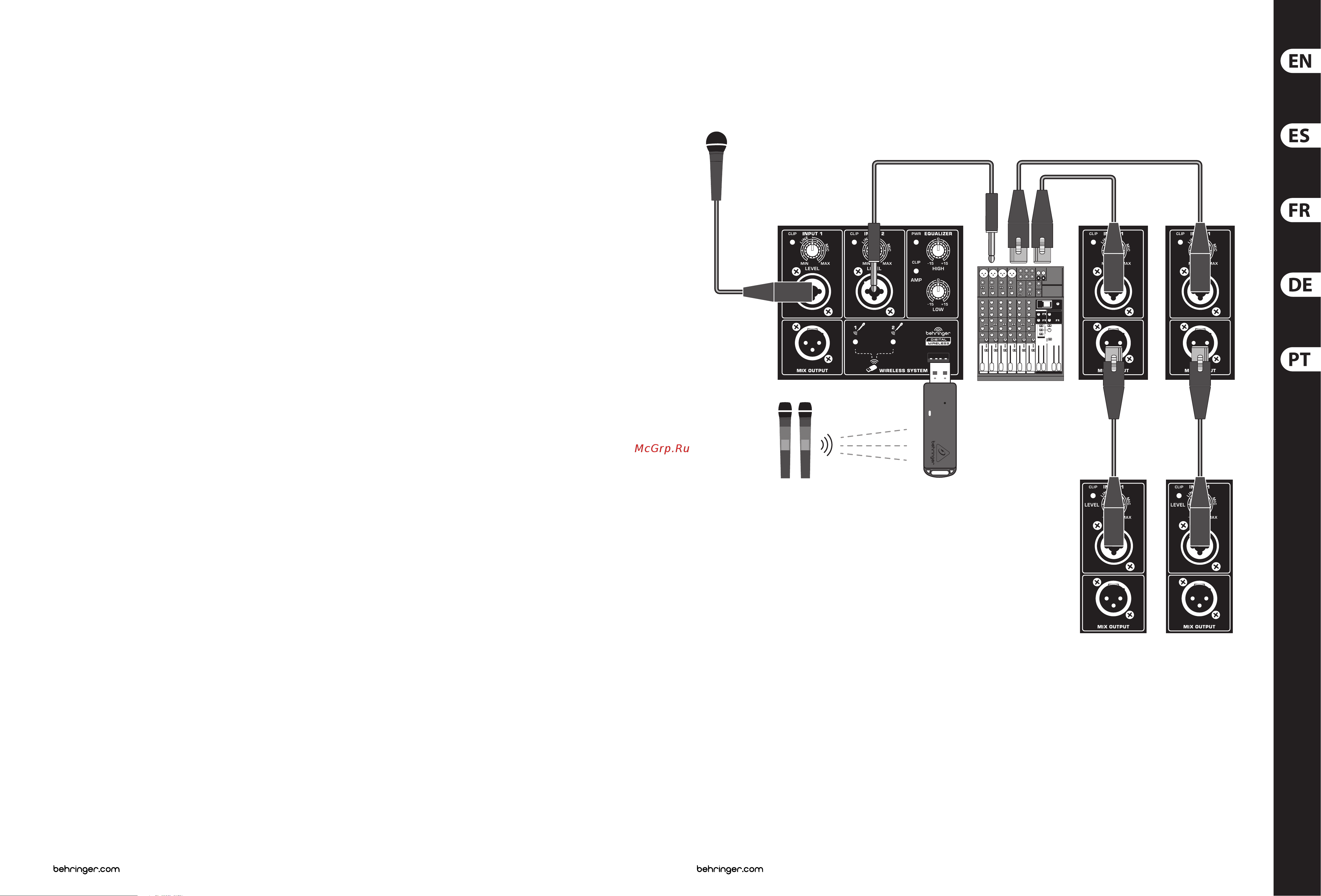 Behringer B112D EUROLIVE [7/17] Paso 1 conexión