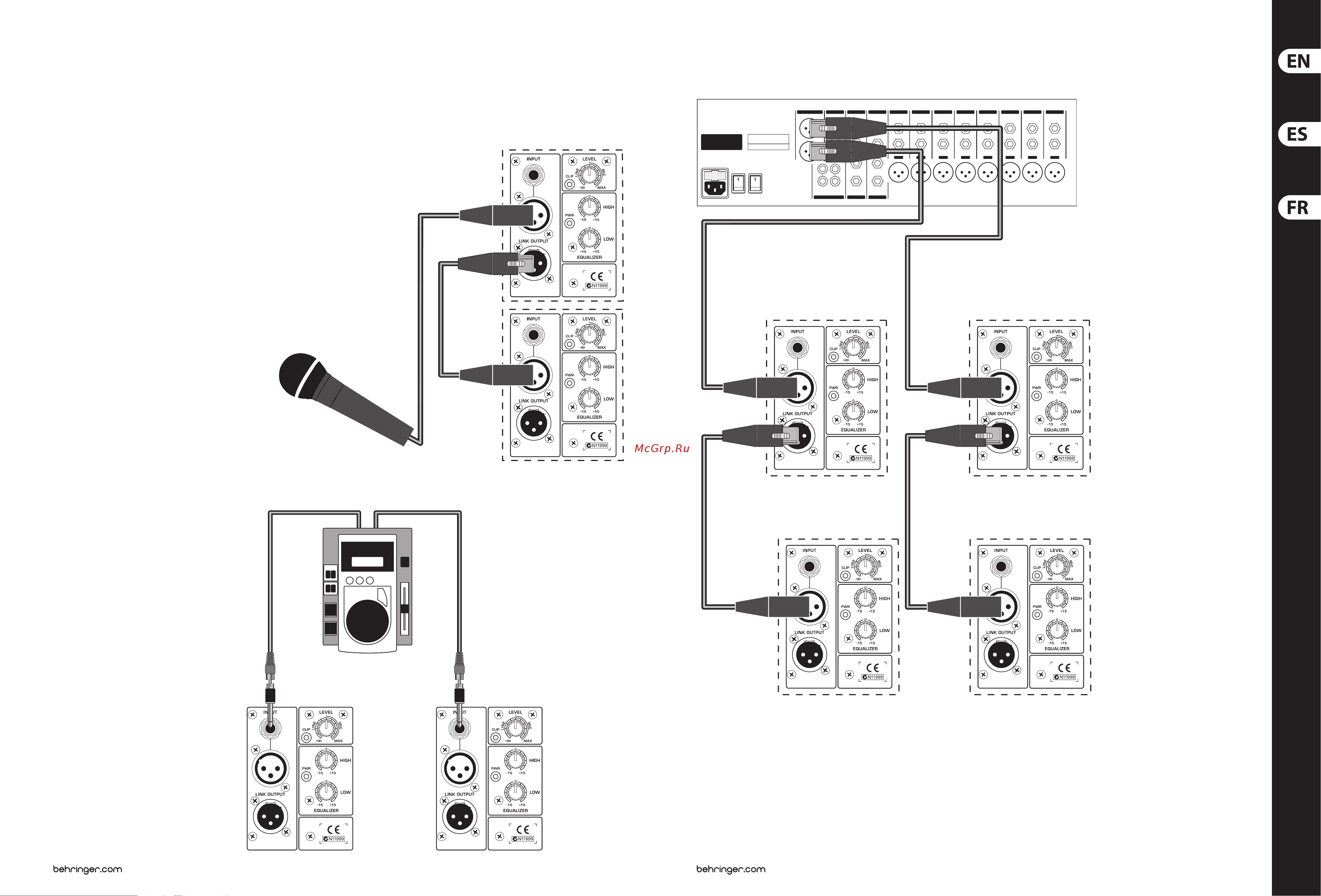 Behringer B212D EUROLIVE [5/11] Eurolive b208d b208d wh b210d b210d wh b2 12d b212d wh b215d b215d wh hook up