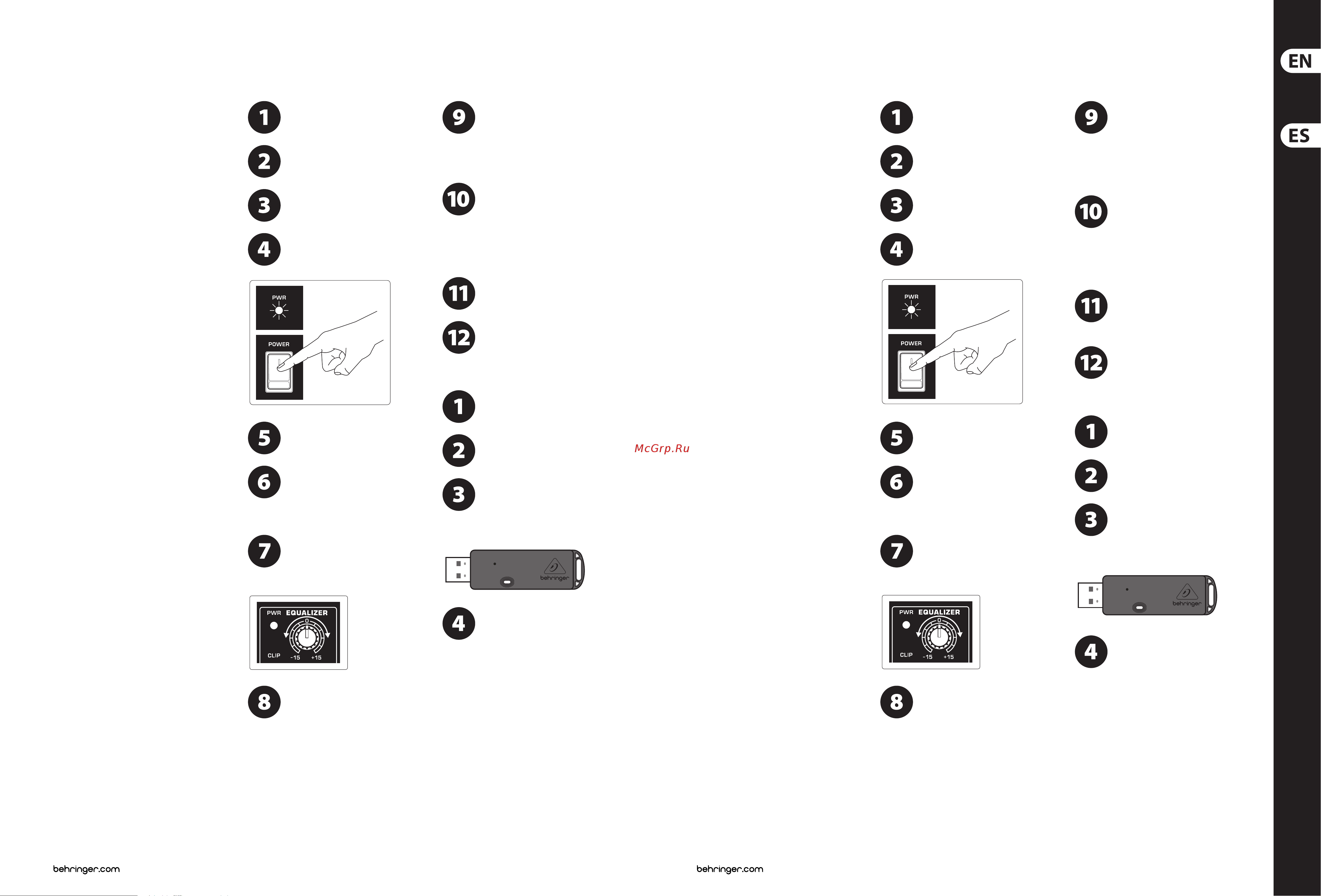 Behringer B115MP3 EUROLIVE [10/17] Eurolive b115mp3 b112mp3 getting started