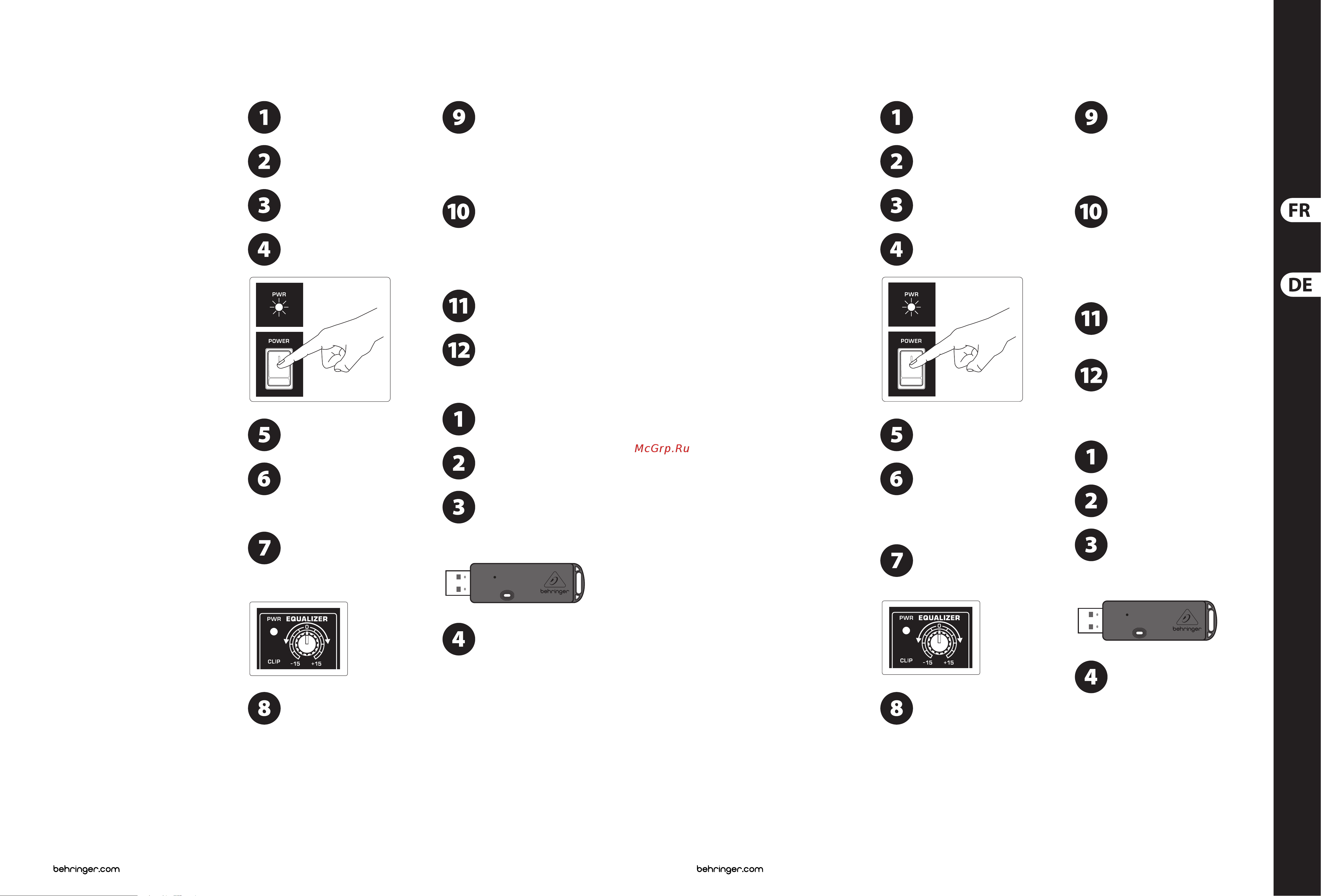 Behringer B115MP3 EUROLIVE [11/17] Eurolive b115mp3 b112mp3 getting started