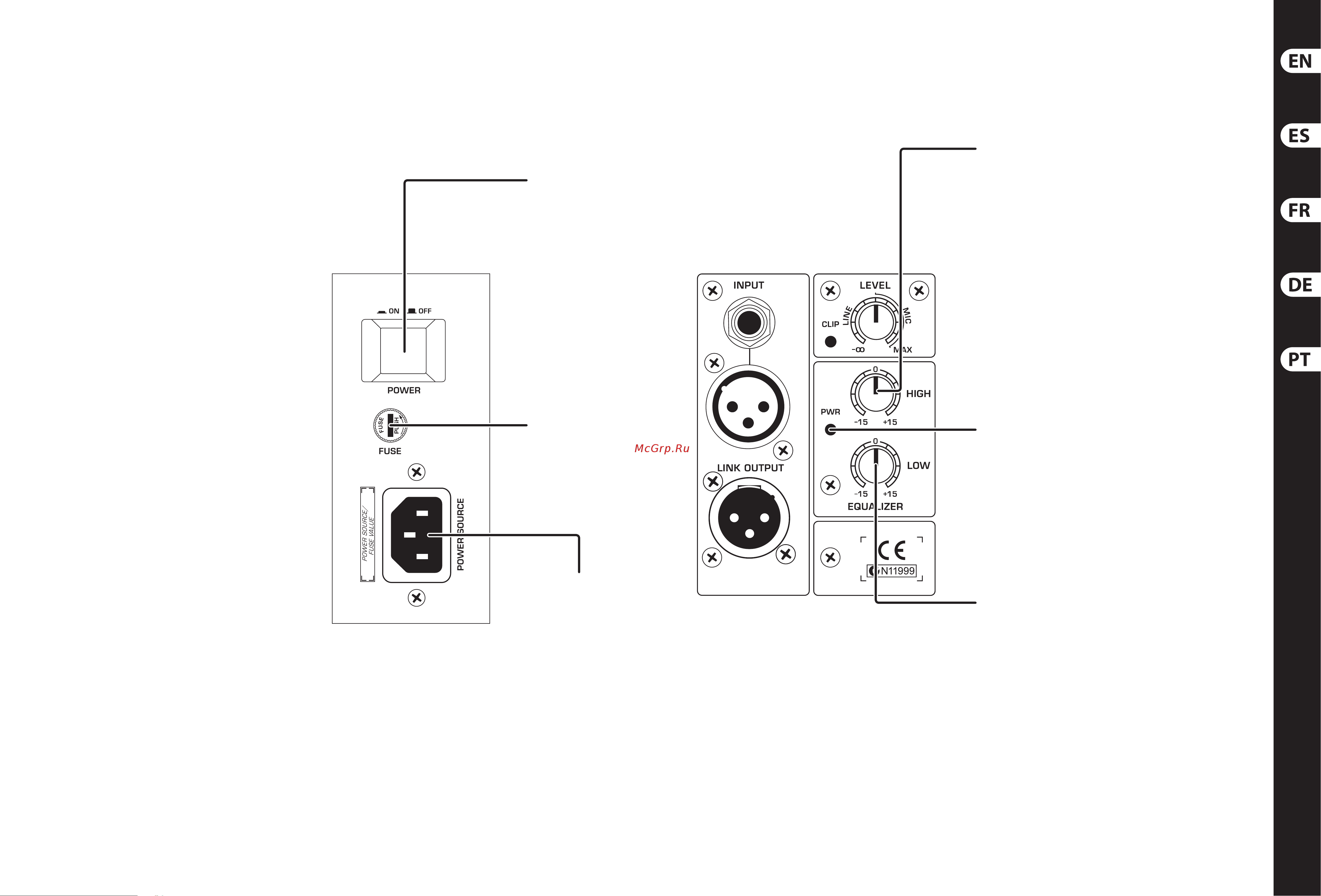 Behringer B615D EUROLIVE [6/13] Eurolive b615d b612d controls