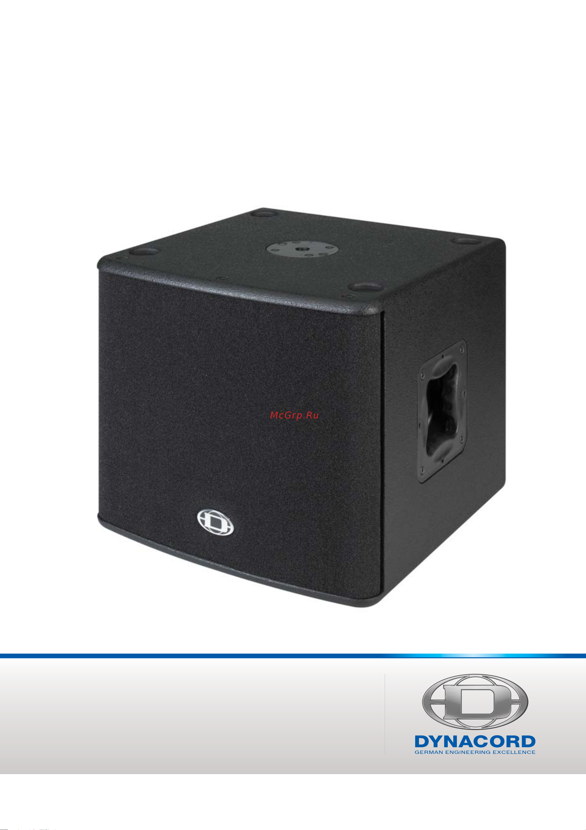 Dynacord PowerSub 312 230 В Руководство по эксплуатации онлайн