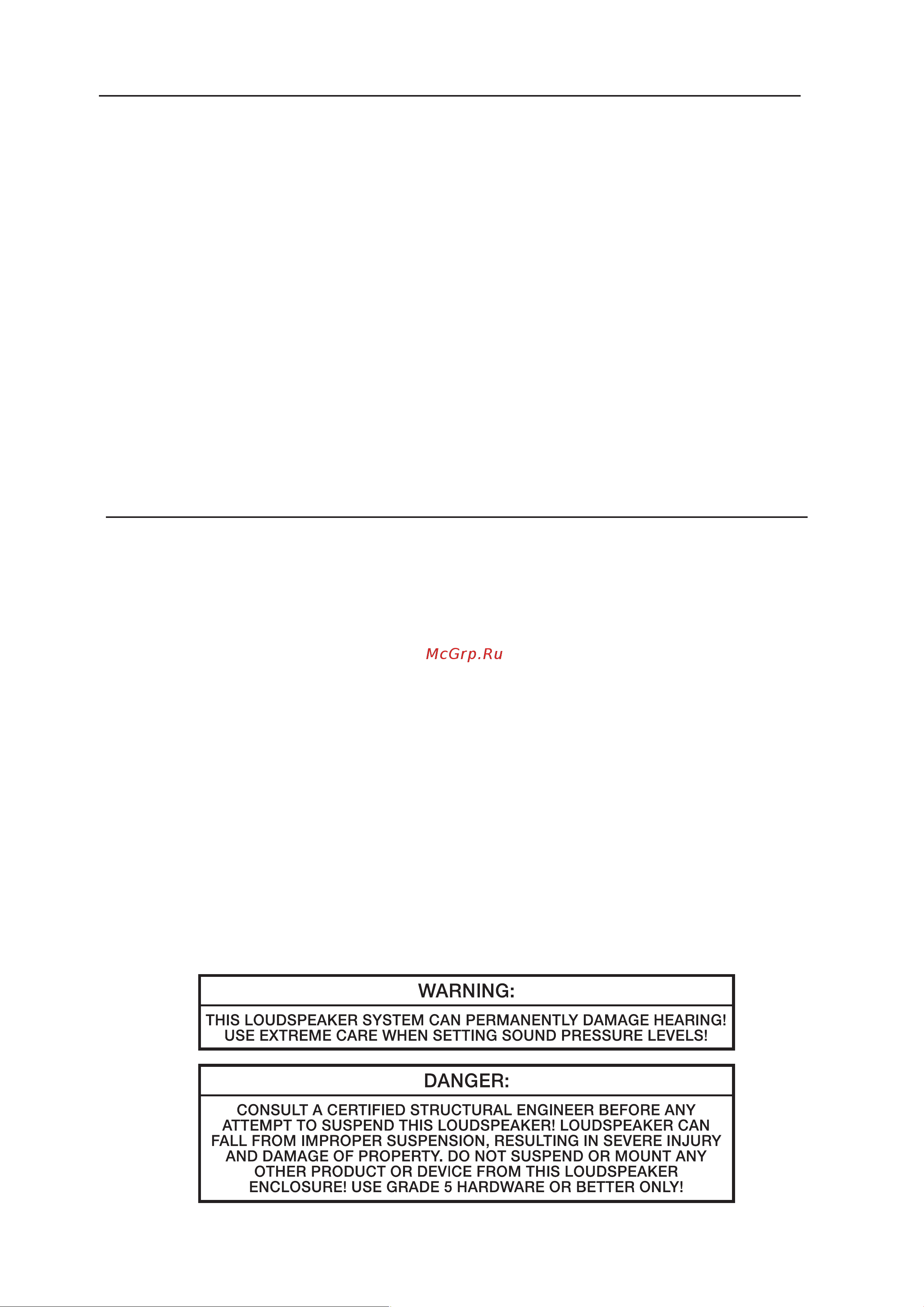 Dynacord PowerSub 312 230 В [2/20] Contents