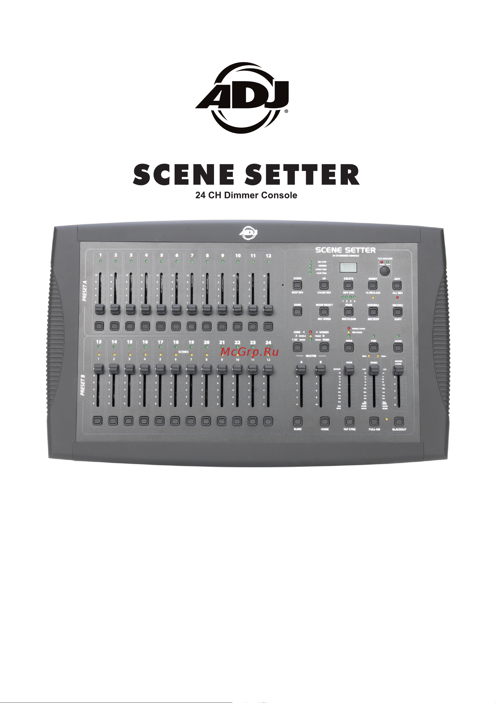 AMERICAN DJ Scene Setter 24 Руководство по эксплуатации онлайн