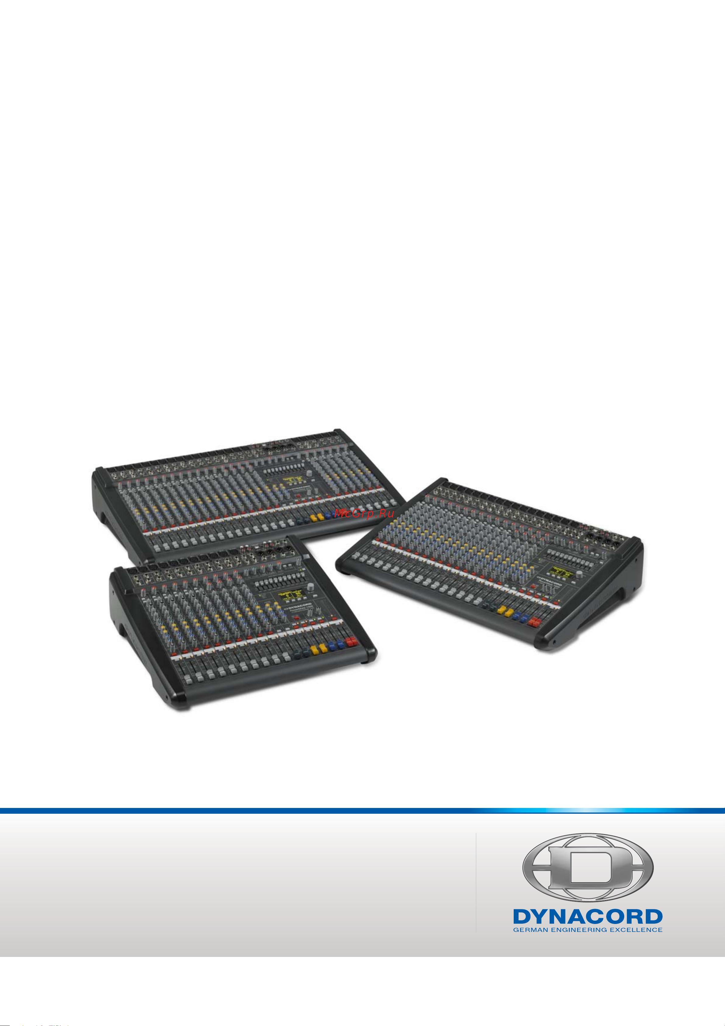 Dynacord PowerMate 1000-3 Руководство по эксплуатации онлайн