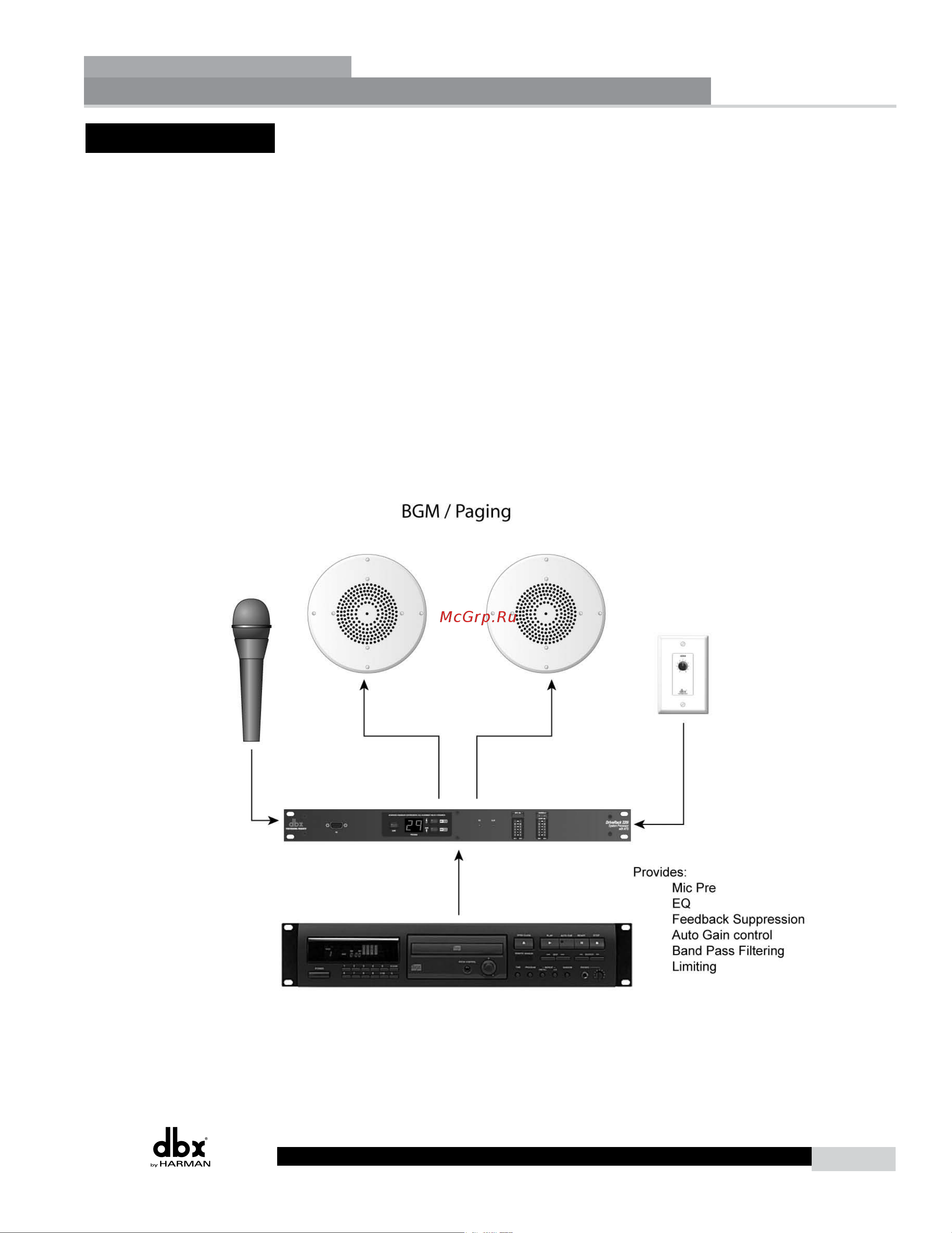 DBX DriveRack 220i [45/57] Section 5