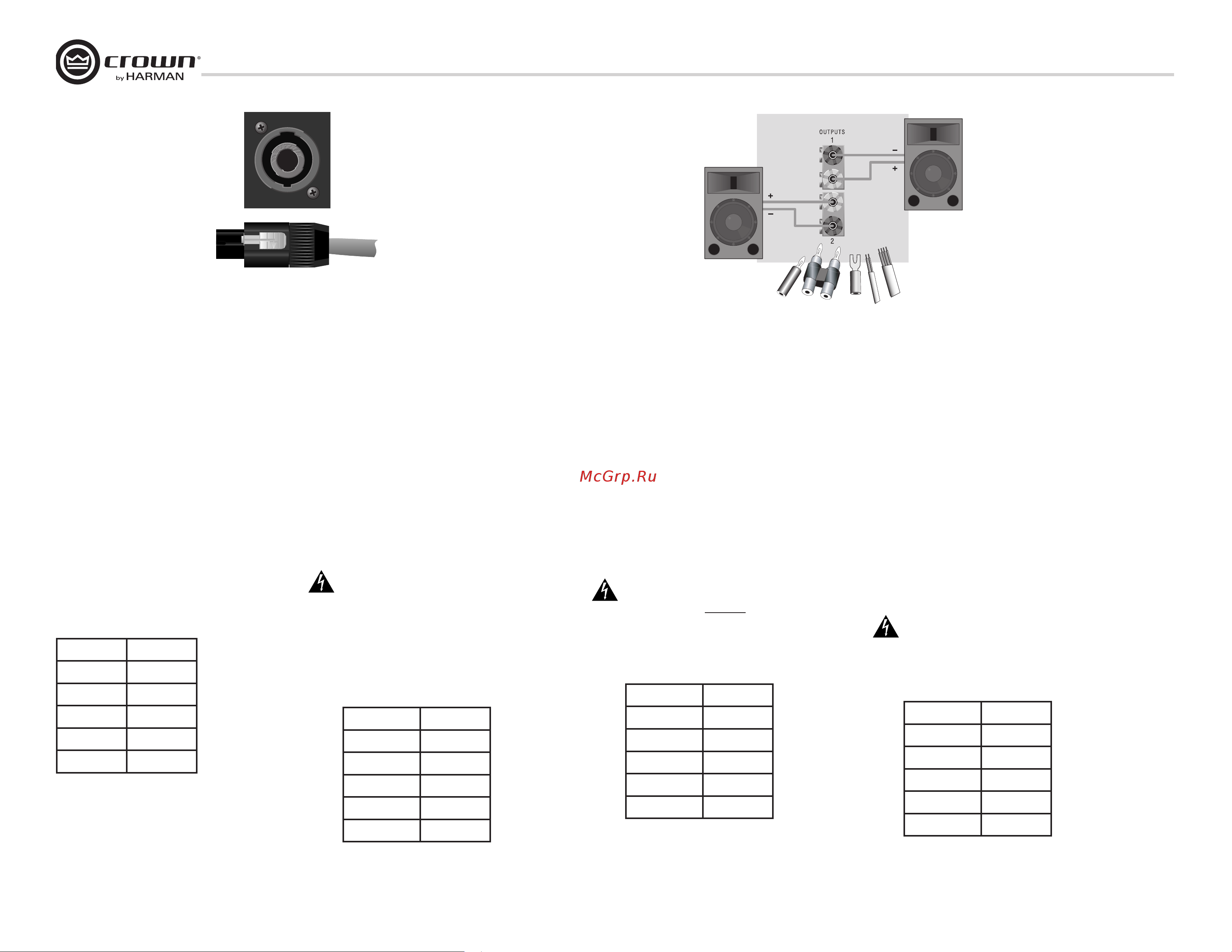 Crown MA 12000i [12/52] Configuración