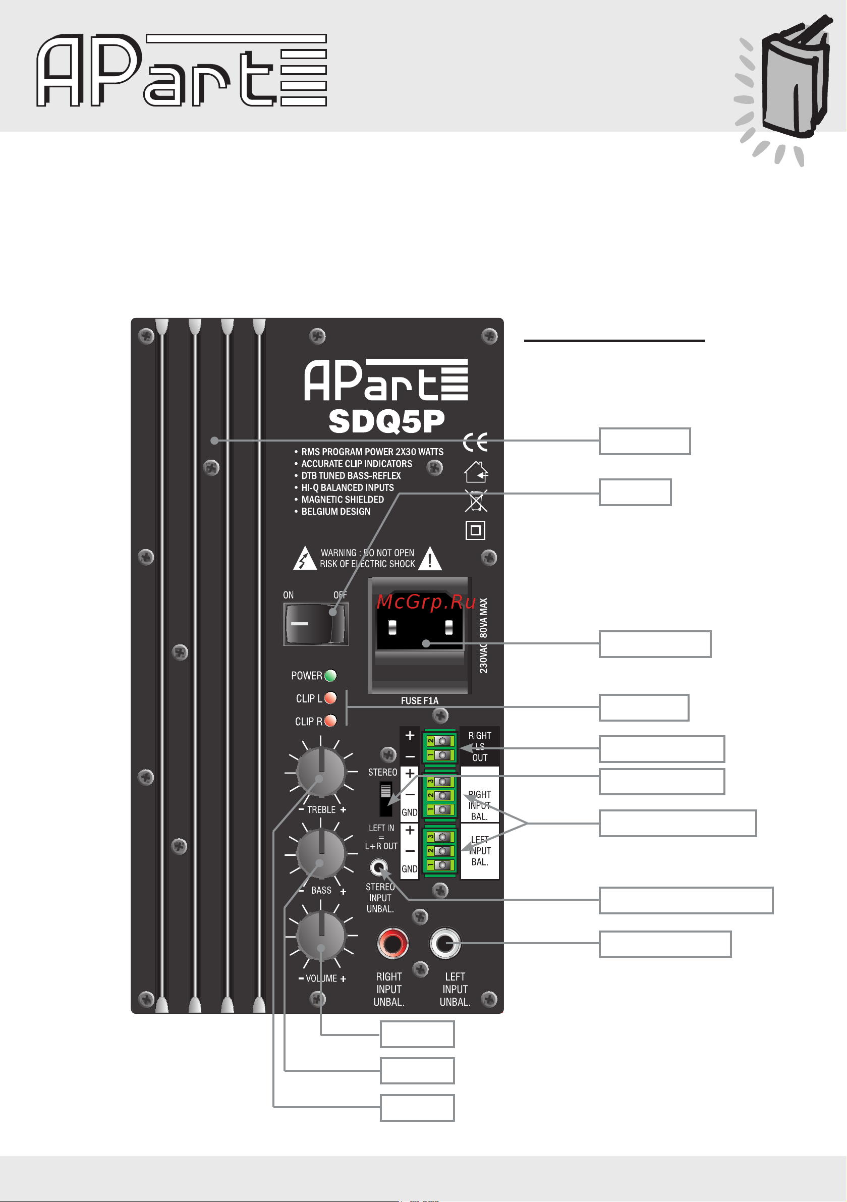 APart SDQ5P-W [2/4] Sdq series