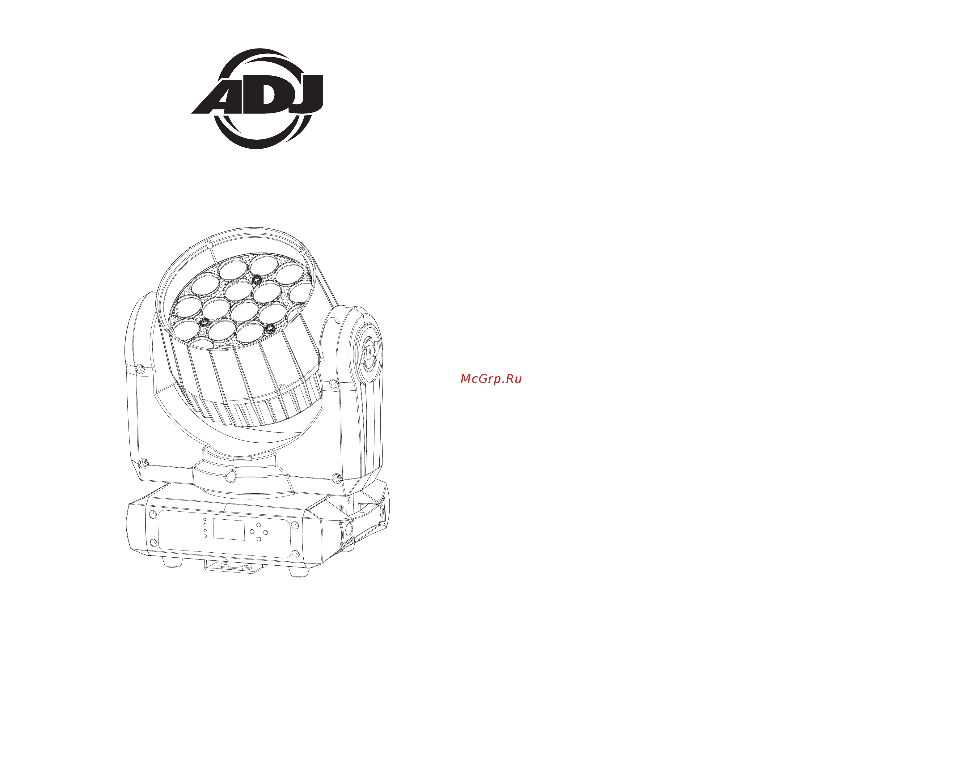 AMERICAN DJ Inno Color Beam Z19 Руководство по эксплуатации онлайн