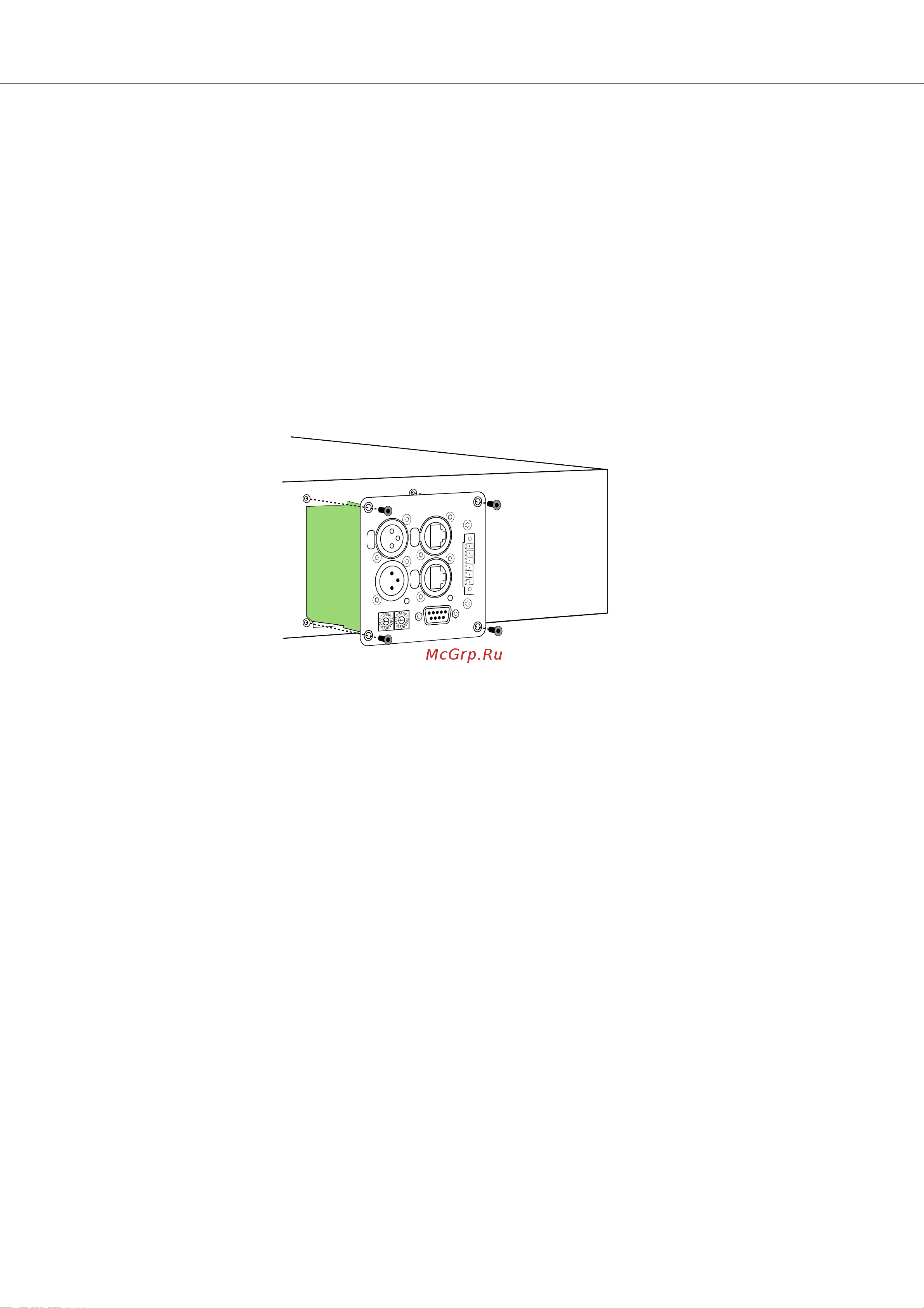 ELECTRO VOICE TG7 [82/148] Installationshinweise