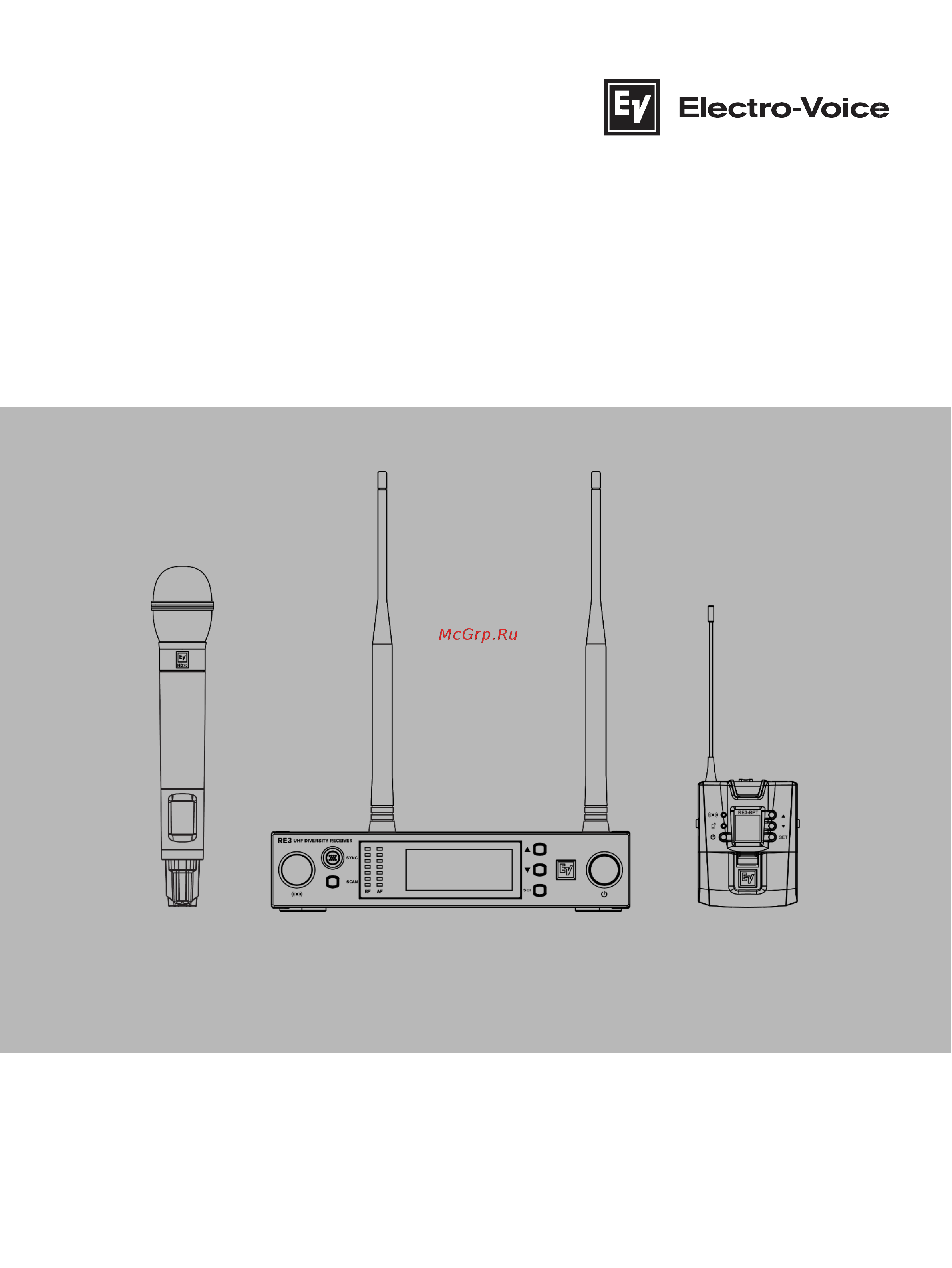 ELECTRO VOICE RE3-BPGC-8M Руководство по эксплуатации онлайн