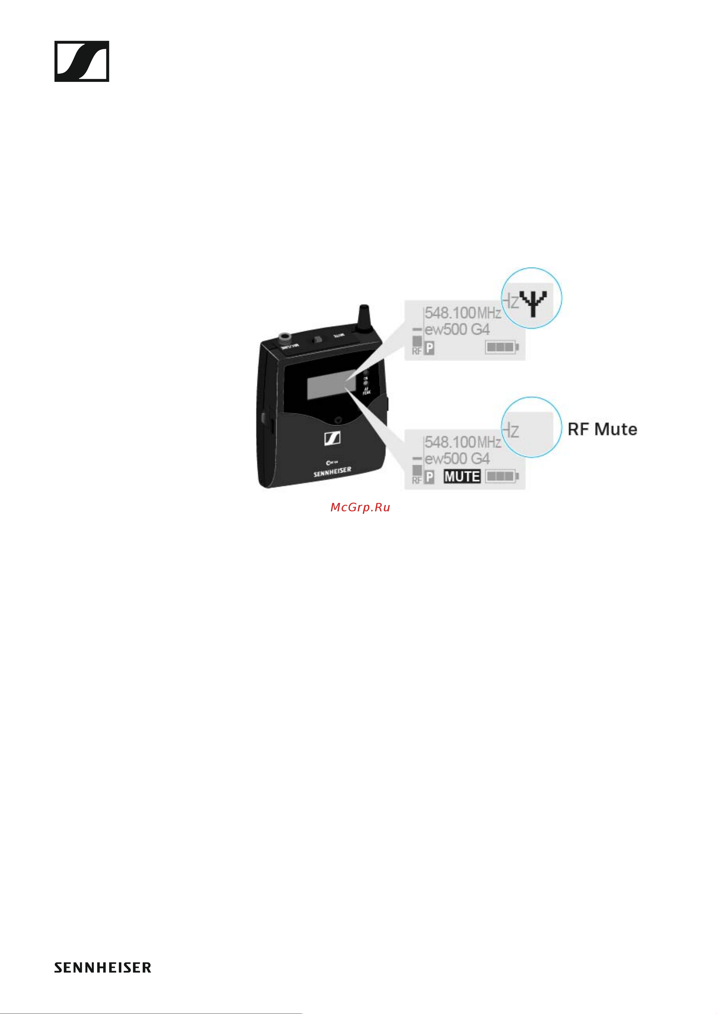 Sennheiser SKP 500 G4-AW+ Руководство по эксплуатации онлайн [83/132] 776519
