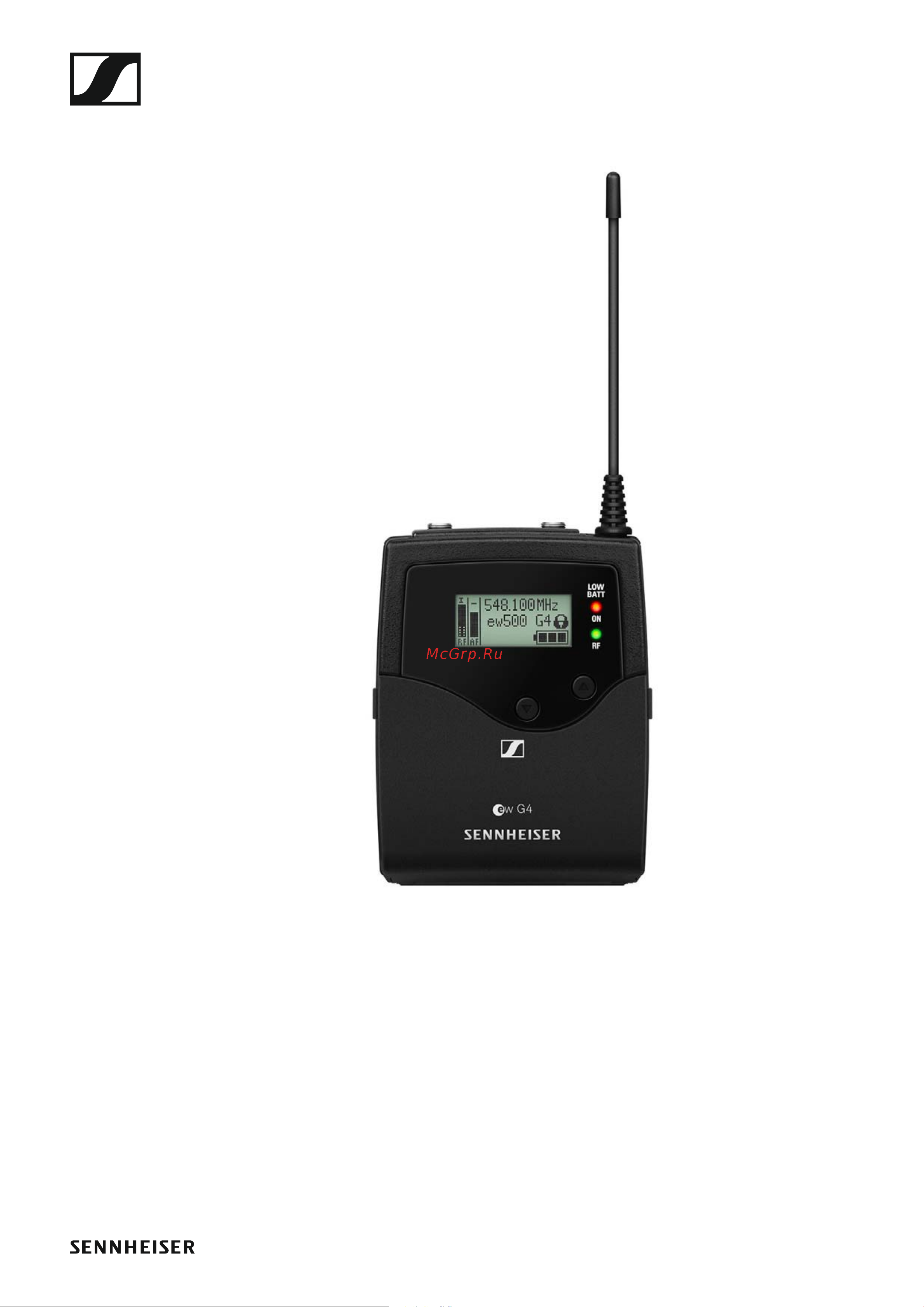 Sennheiser SKP 500 G4-AW+ [9/132] Ek 500 g4 diversity receiver