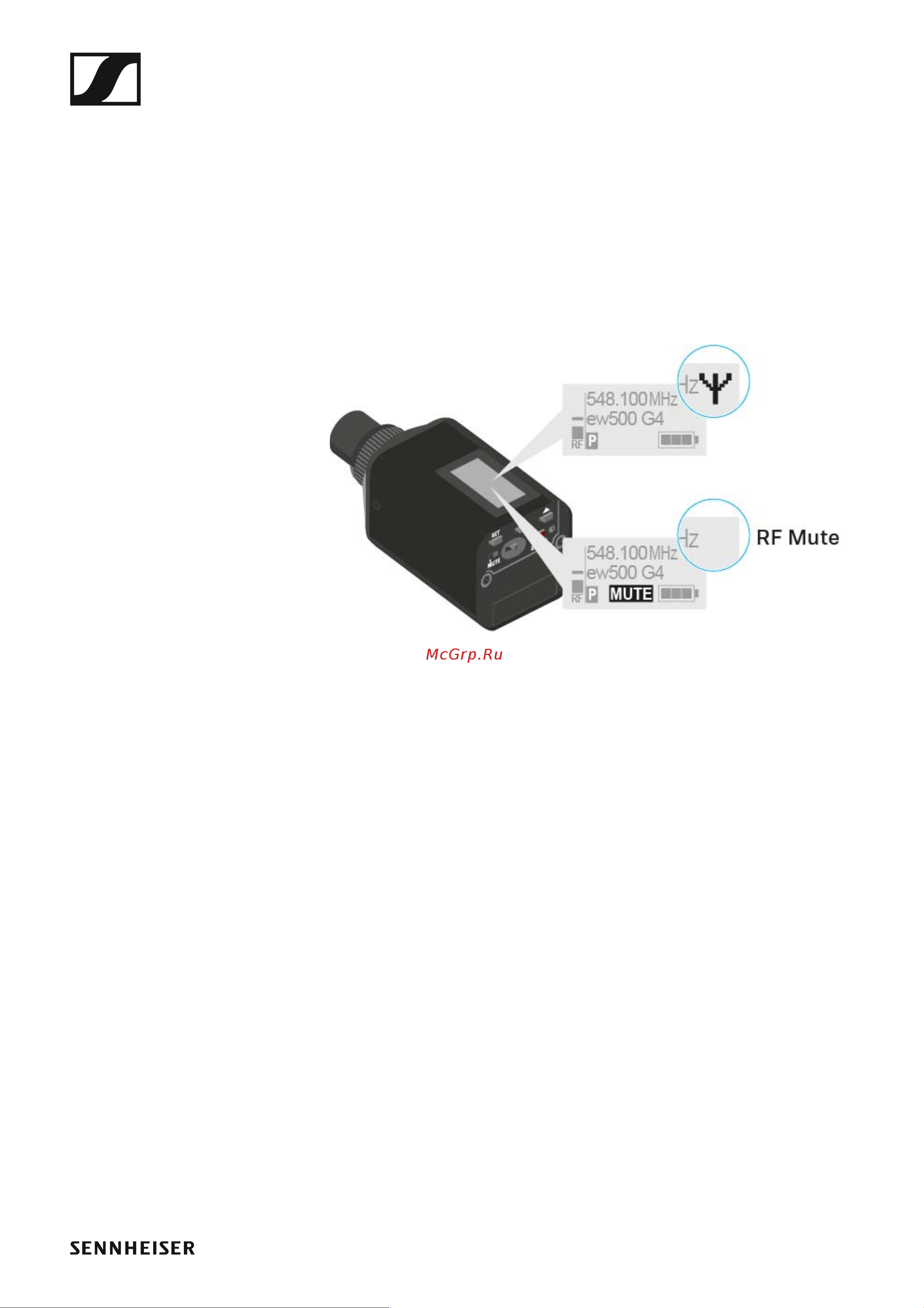 Sennheiser SKP 500 G4-AW+ Руководство по эксплуатации онлайн [99/132] 776519