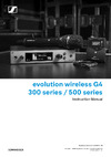 Sennheiser EW 300 G4-BASE SKM-S-AW+ Руководство по эксплуатации