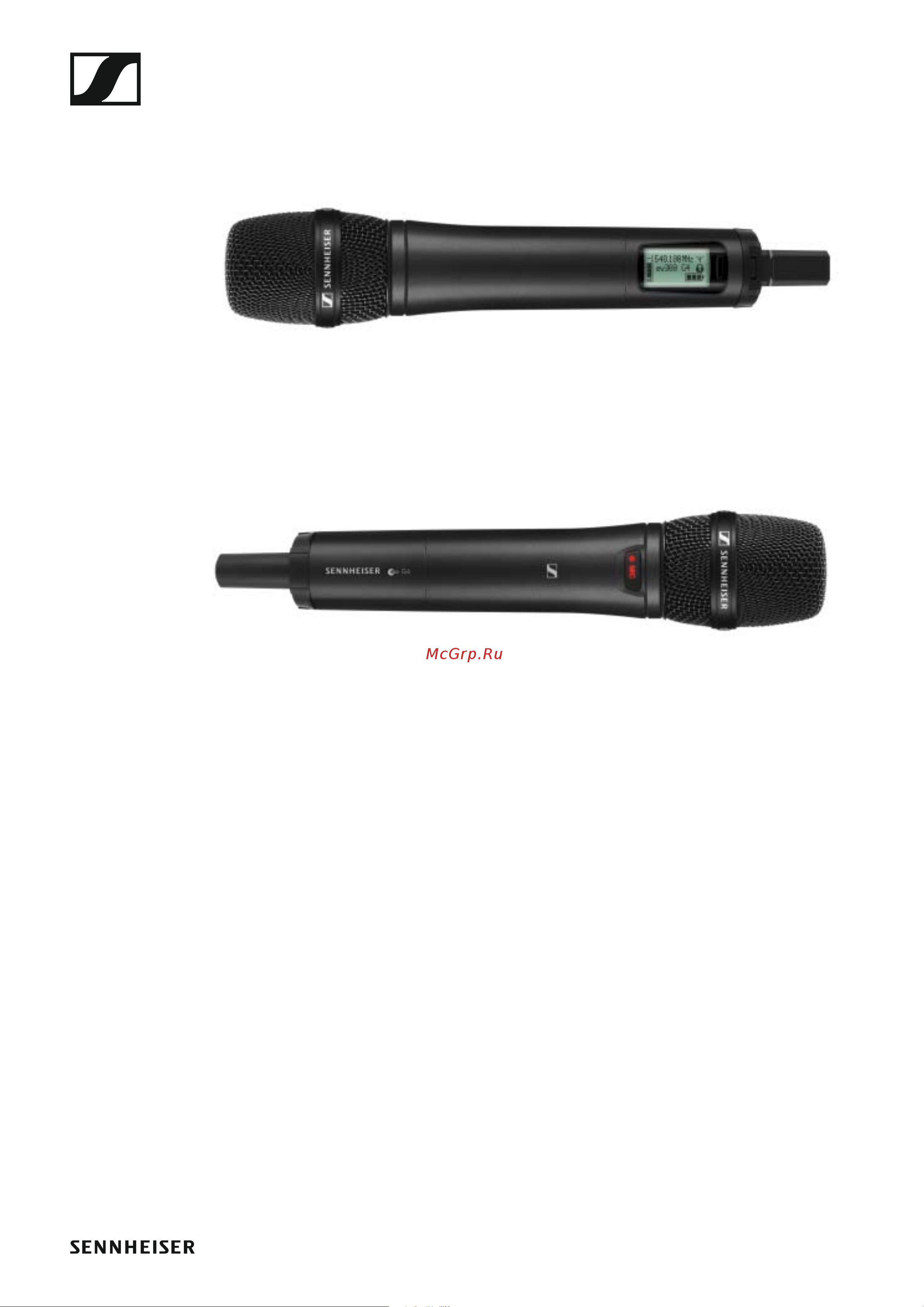 Sennheiser EW 300 G4-BASE SKM-S-AW+ [12/193] Skm 300 g4 handheld transmitter