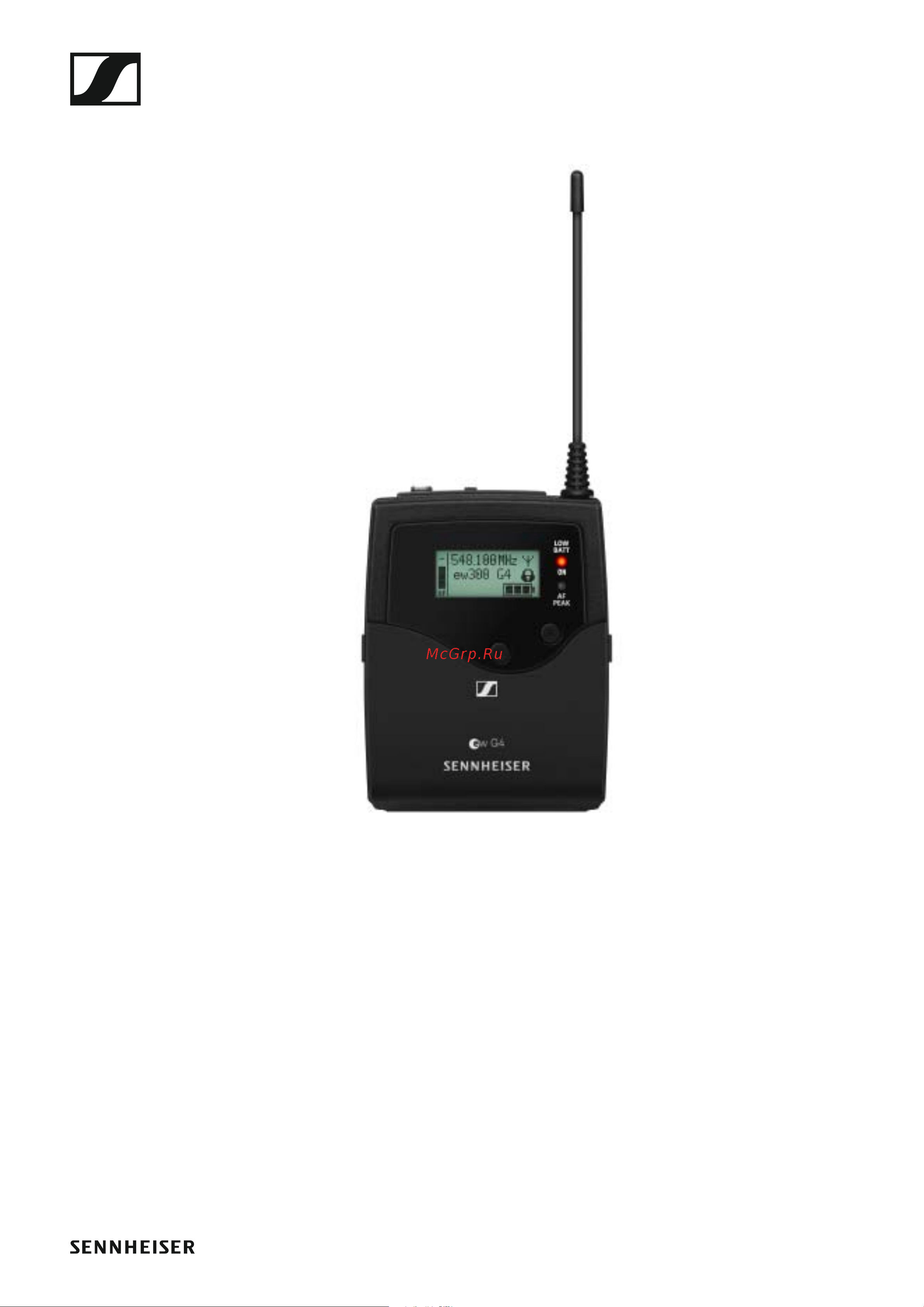 Sennheiser EW 300 G4-BASE SKM-S-AW+ [13/193] Sk 300 g4 bodypack transmitter