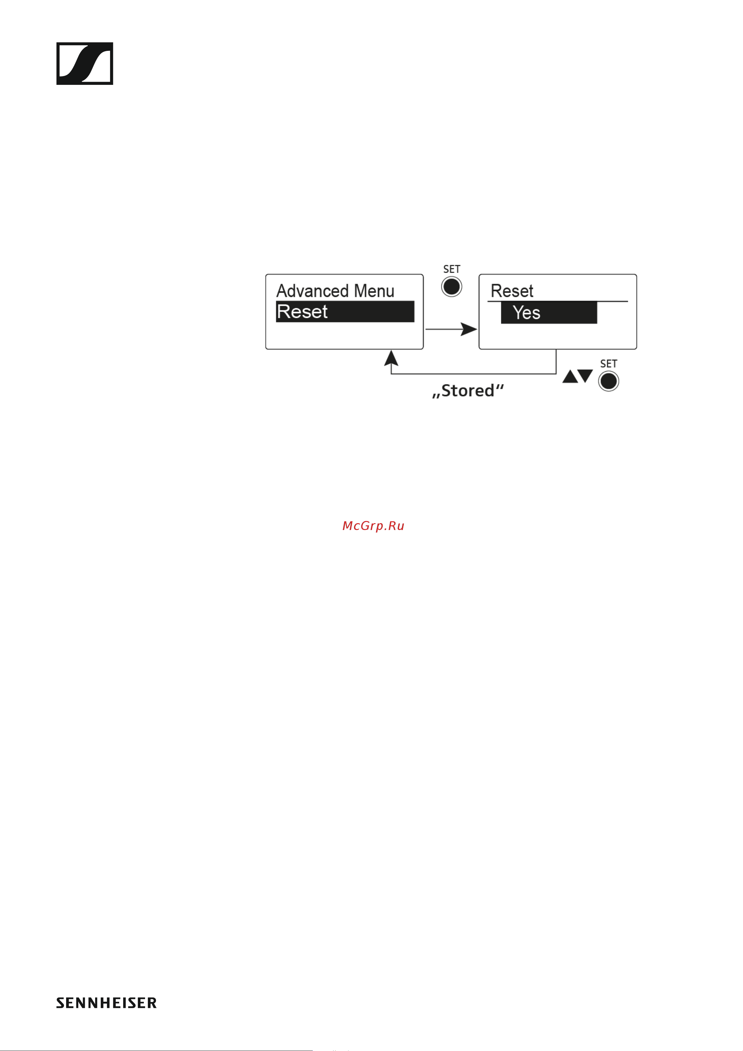 Sennheiser EW 300 G4-BASE SKM-S-AW+ [147/193] Lcd contrast menu item