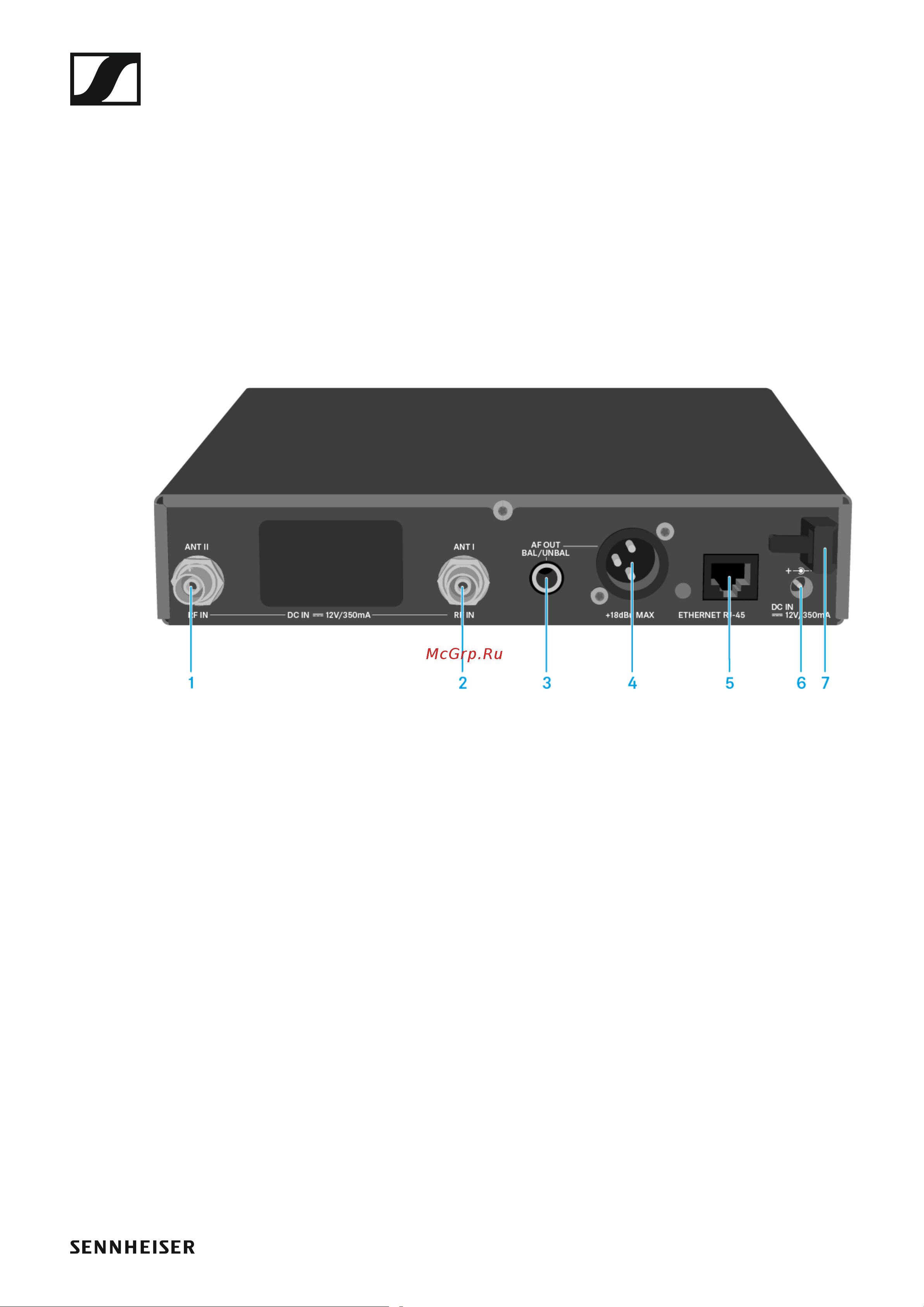 Sennheiser EW 300 G4-BASE SKM-S-AW+ [26/193] Installing the em 300 500 g4