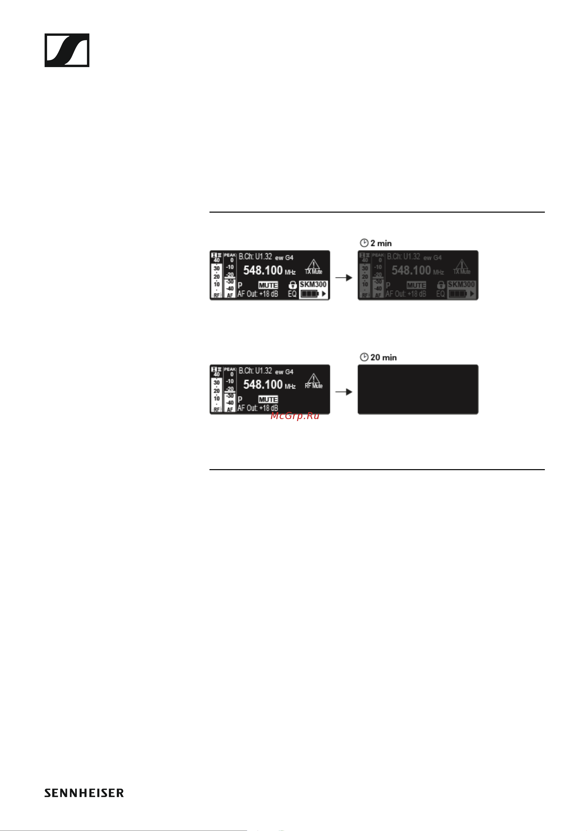 Sennheiser EW 300 G4-BASE SKM-S-AW+ [74/193] Home screen