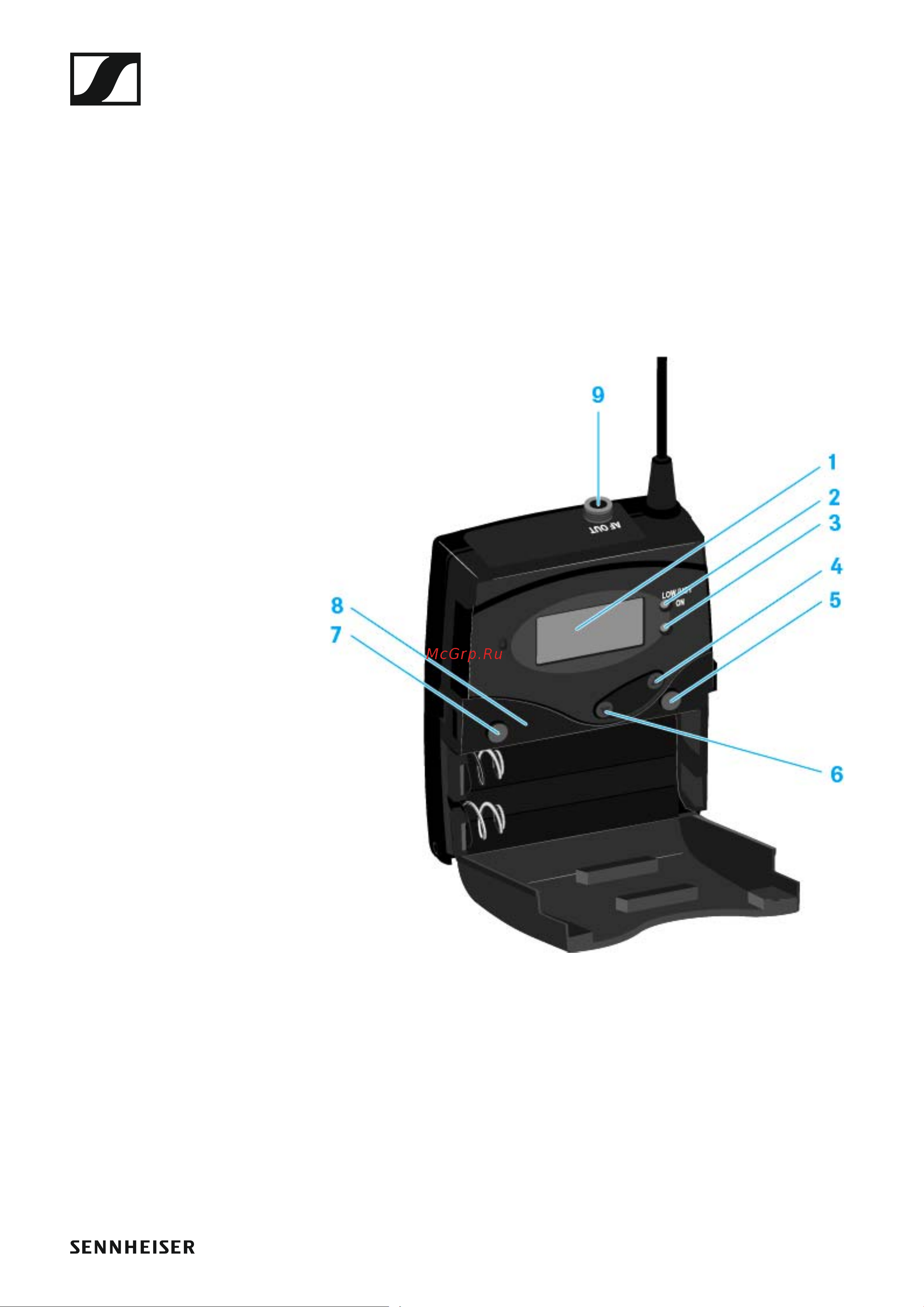 Sennheiser EW 122P G4-A [39/128] Using the ek 100 g4