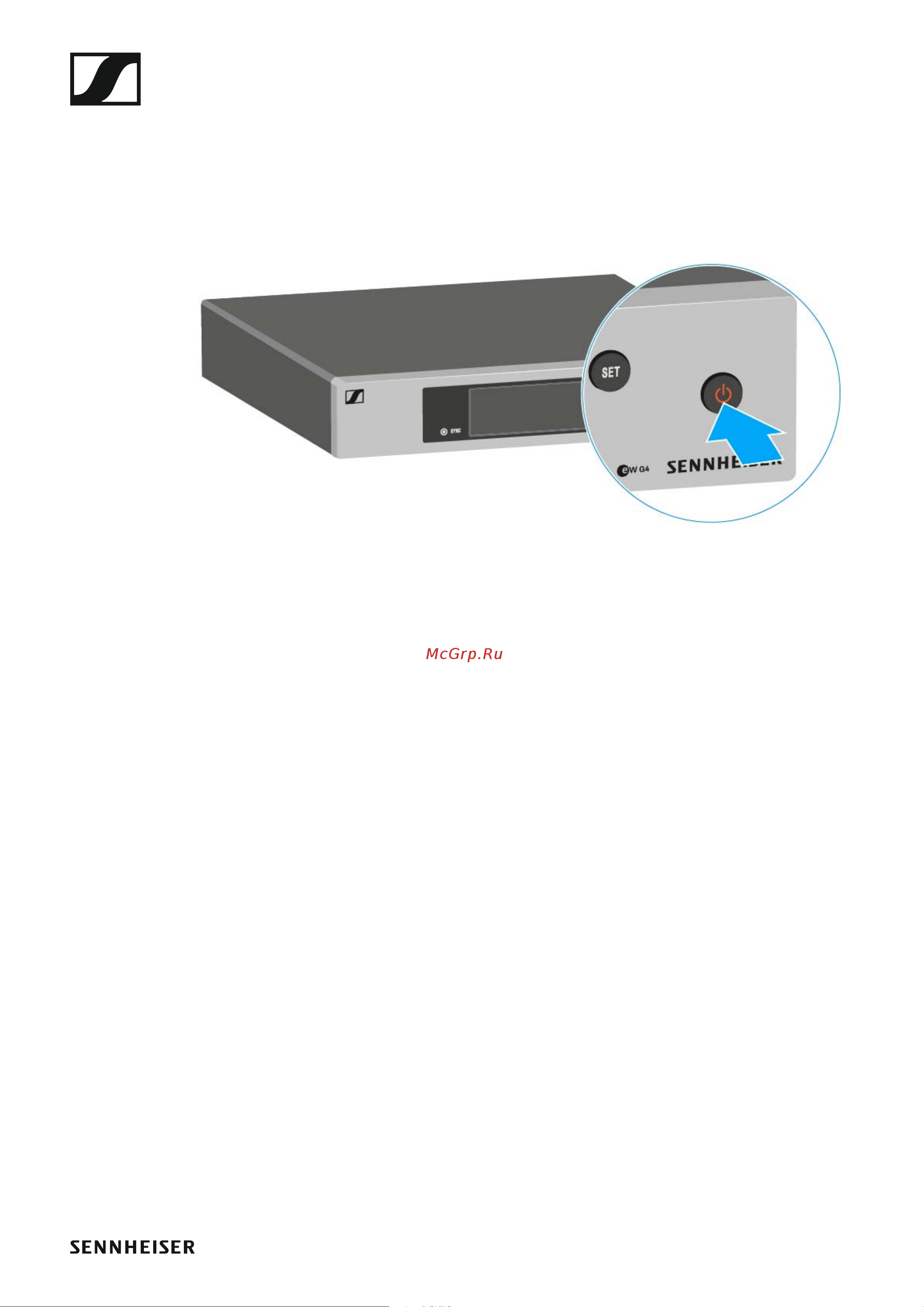 Sennheiser EW 100 G4-ME2-A1 [53/129] Switching the em 100 g4 on and off