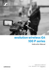 Sennheiser EW 100 ENG G4-A Руководство по эксплуатации