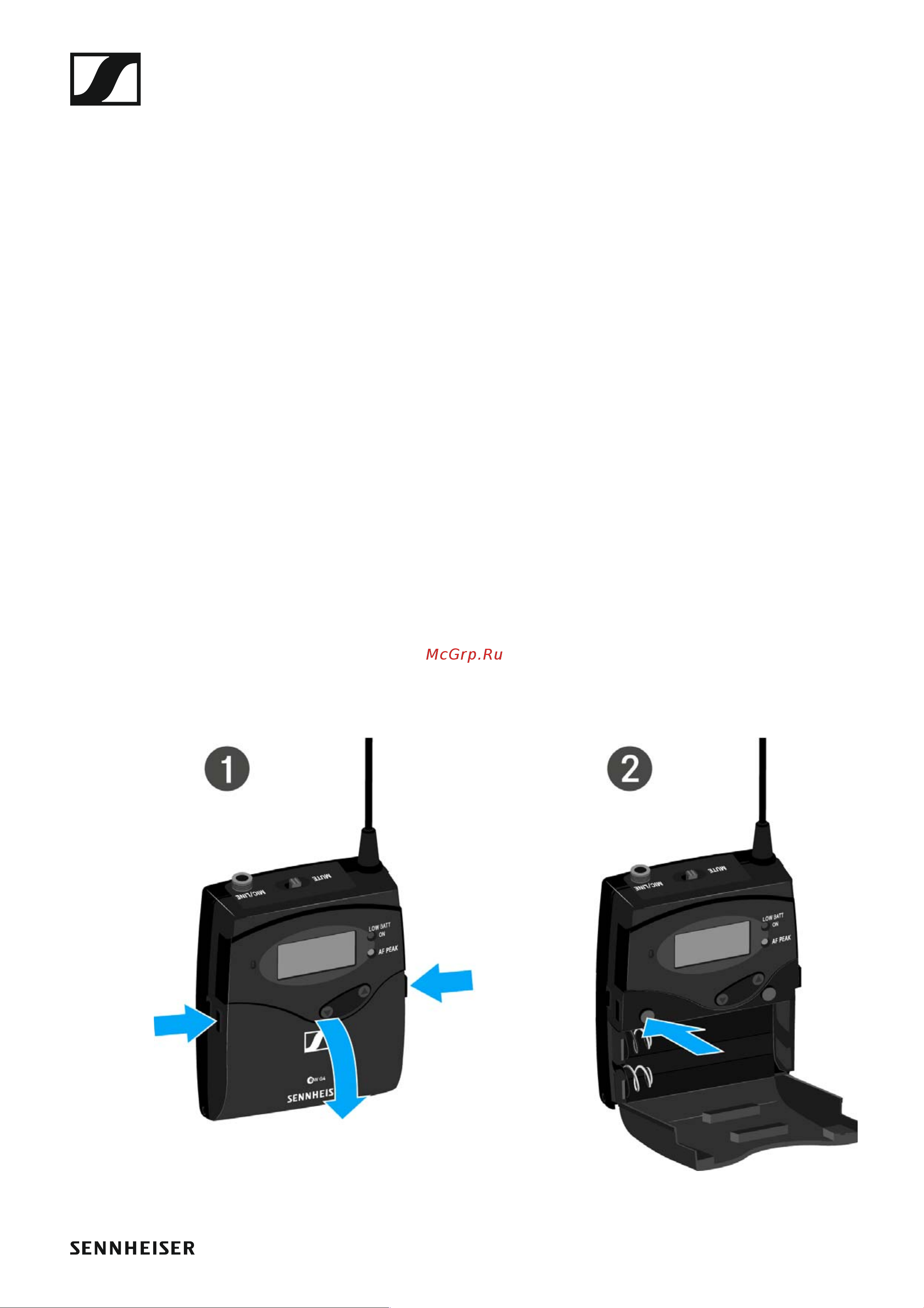 Sennheiser EW 100 ENG G4-A1 [76/128] Switching the sk 100 g4 bodypack transmitter on and off