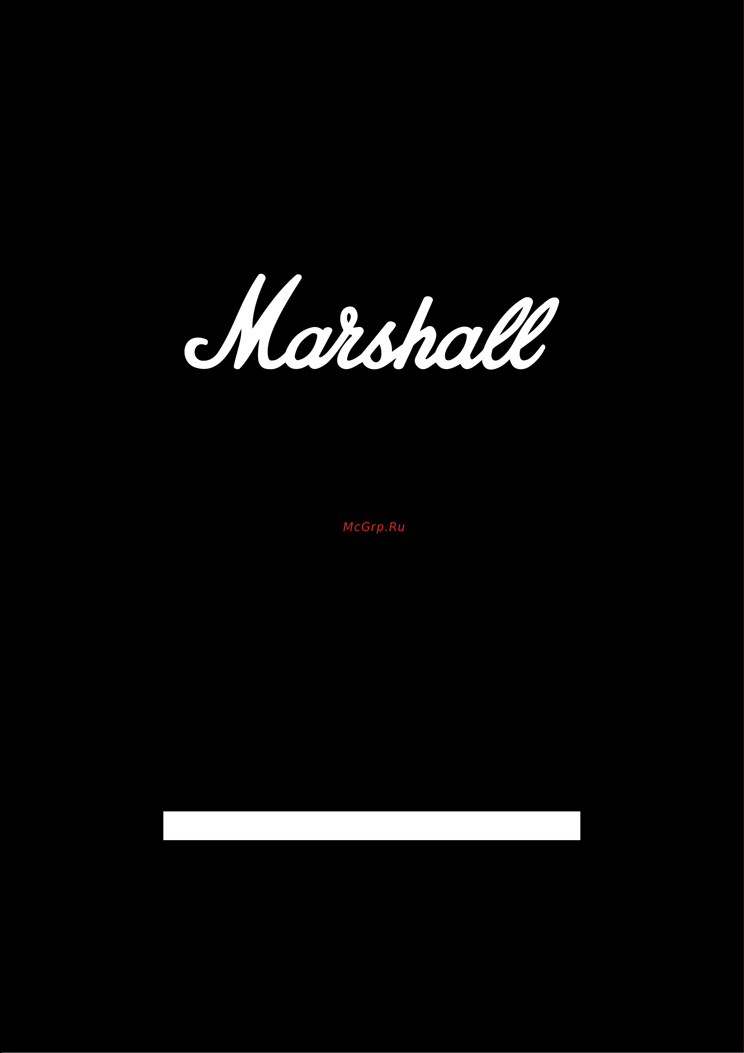 Marshall II Acton Руководство по эксплуатации онлайн