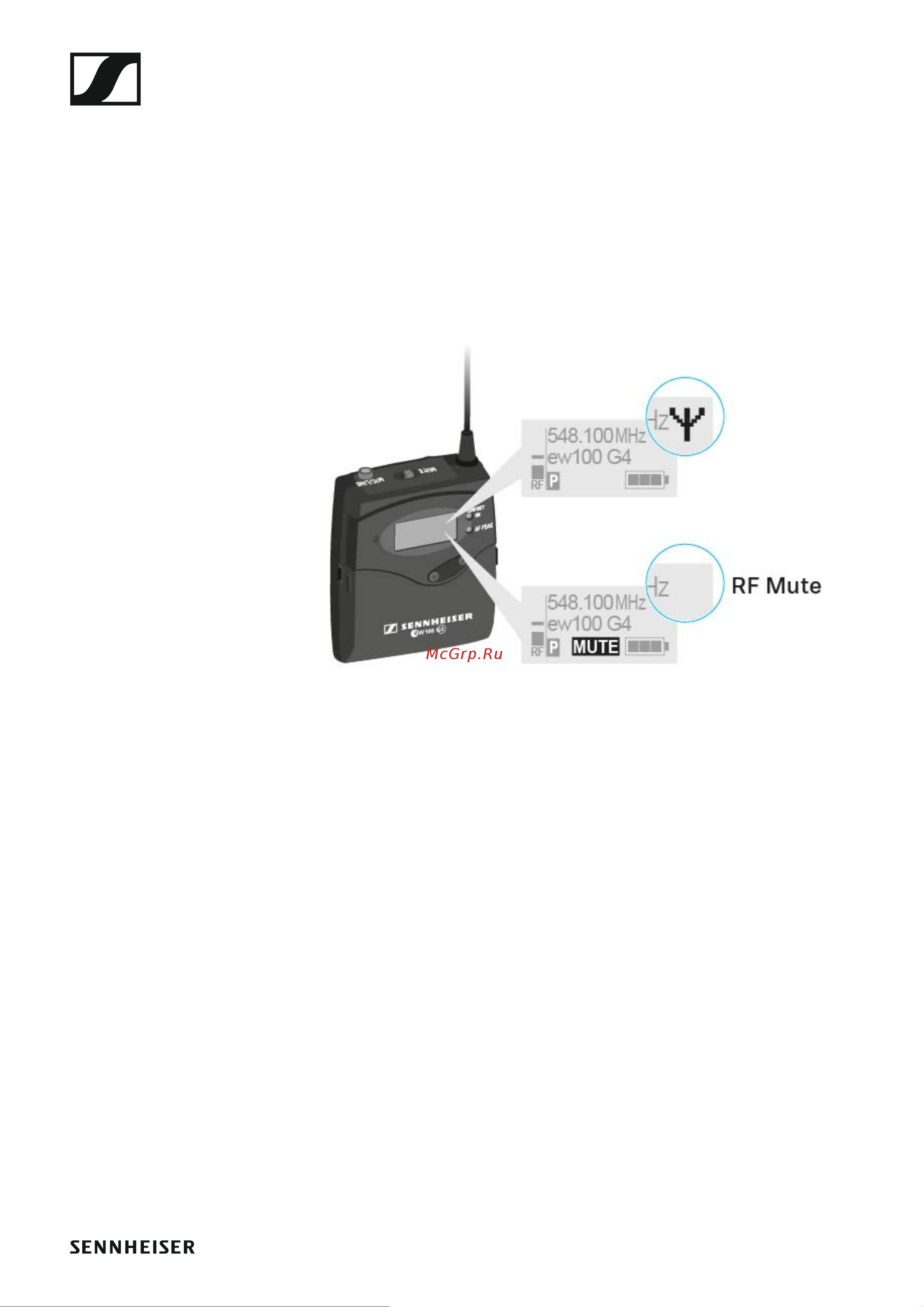 Sennheiser EW 100 G4-ME2-A Руководство по эксплуатации онлайн [98/129] 776537