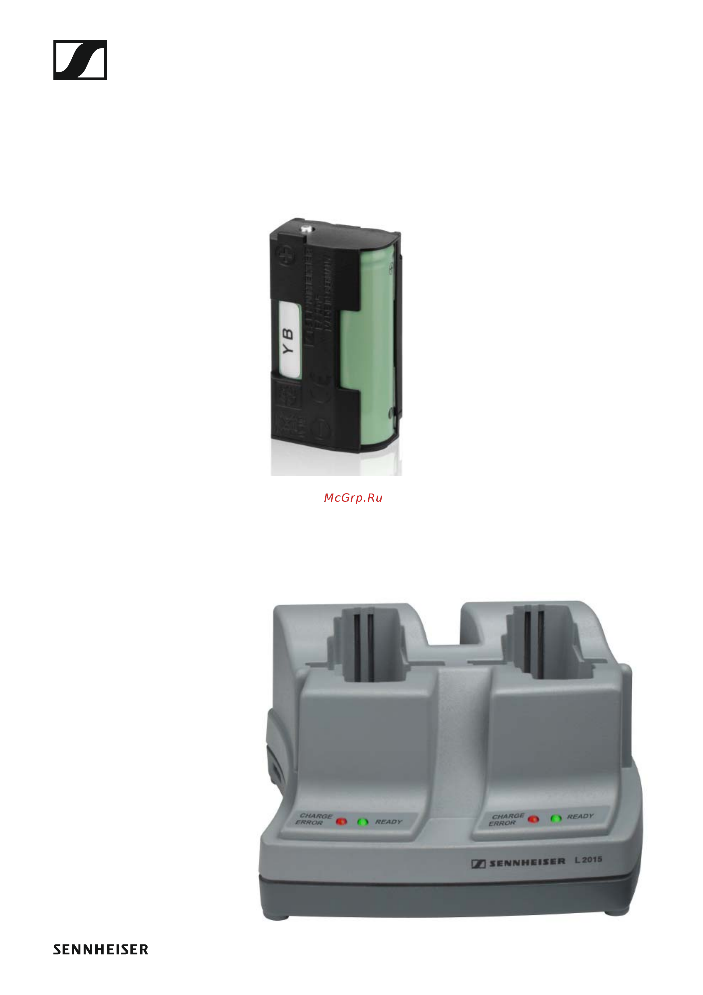 Sennheiser EW 135P G4-A1 [15/128] Rechargeable battery and charger