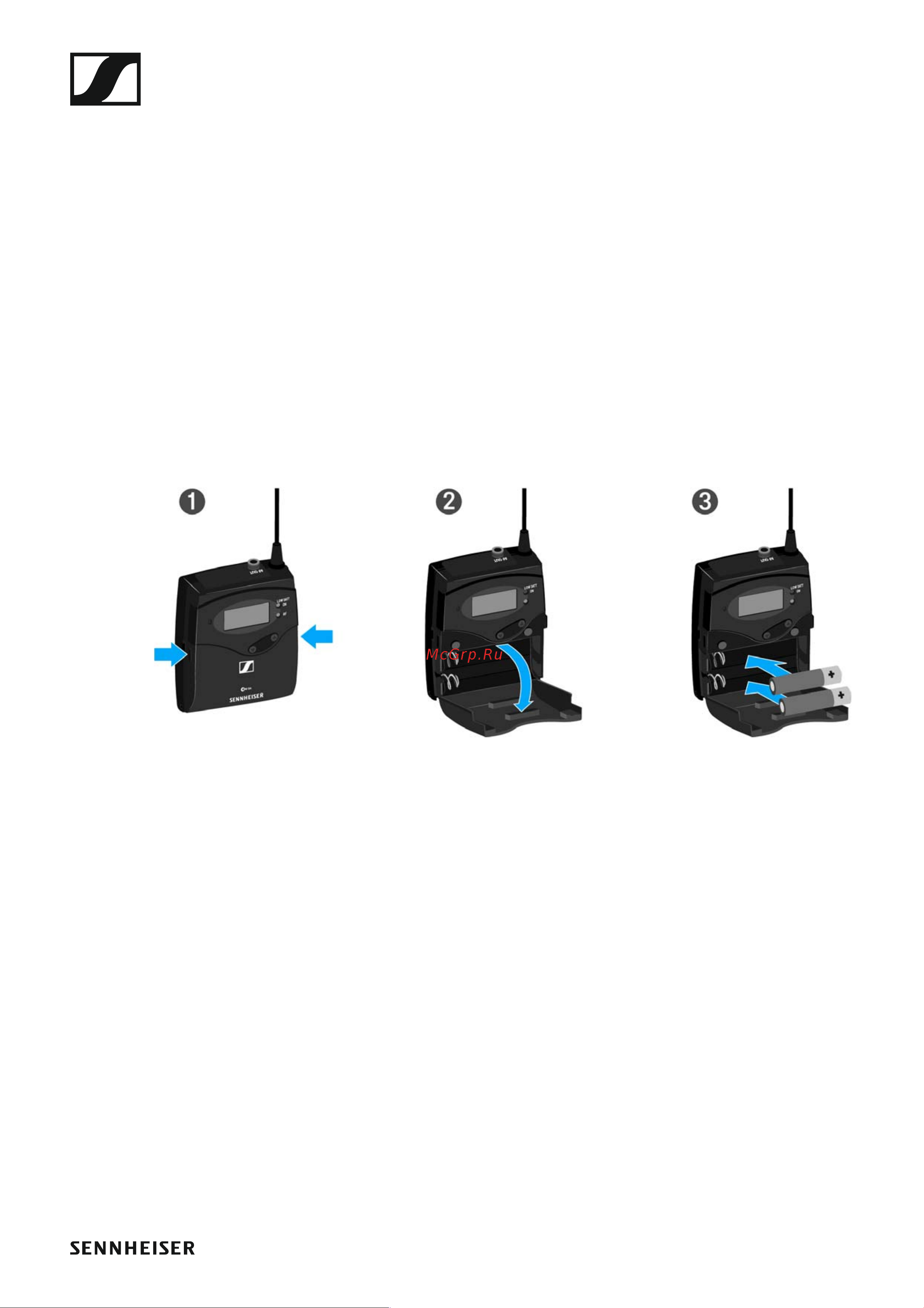 Sennheiser EW 135P G4-A1 [20/128] Installing the ek 100 g4