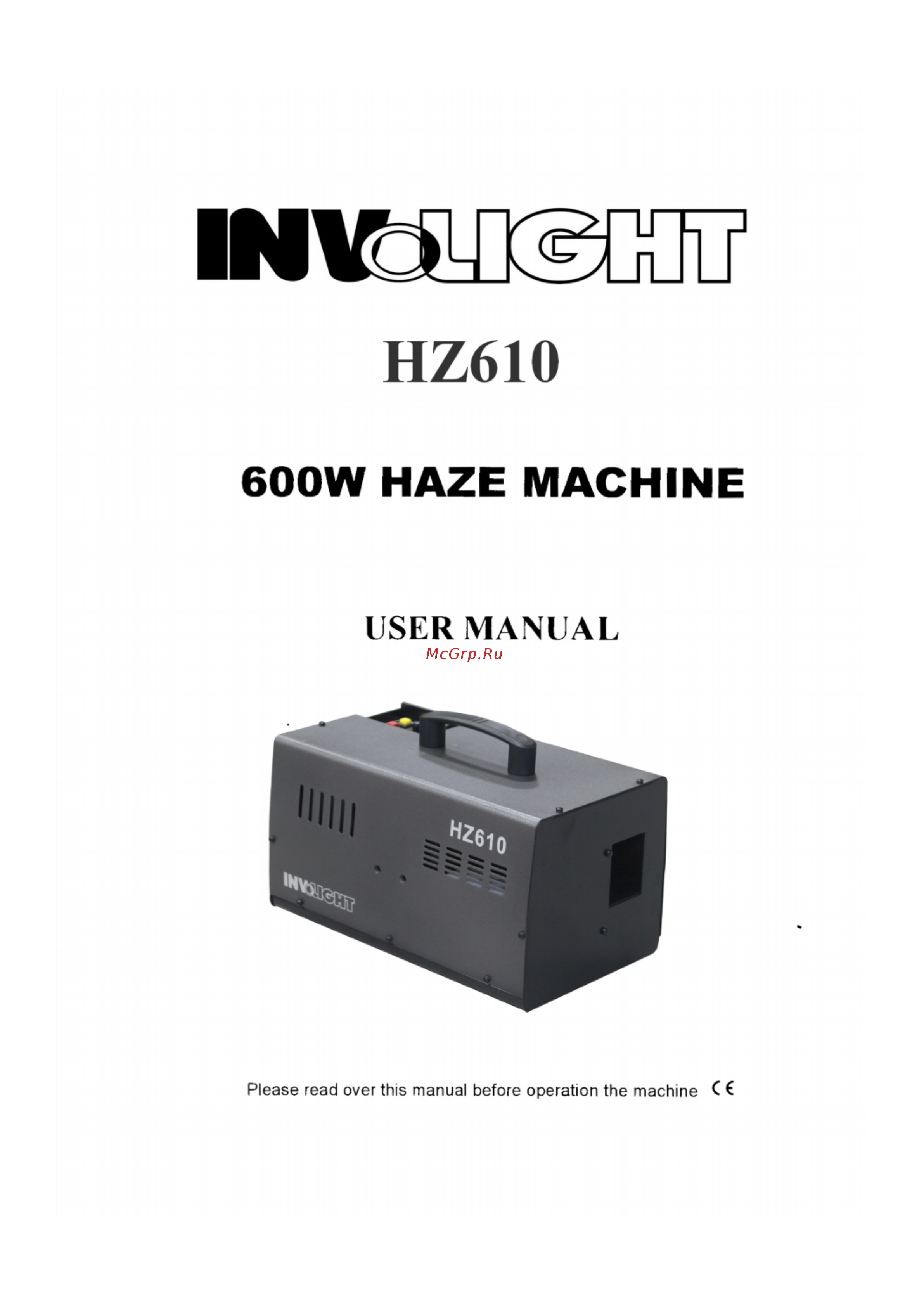 Involight HZ610 Руководство по эксплуатации онлайн