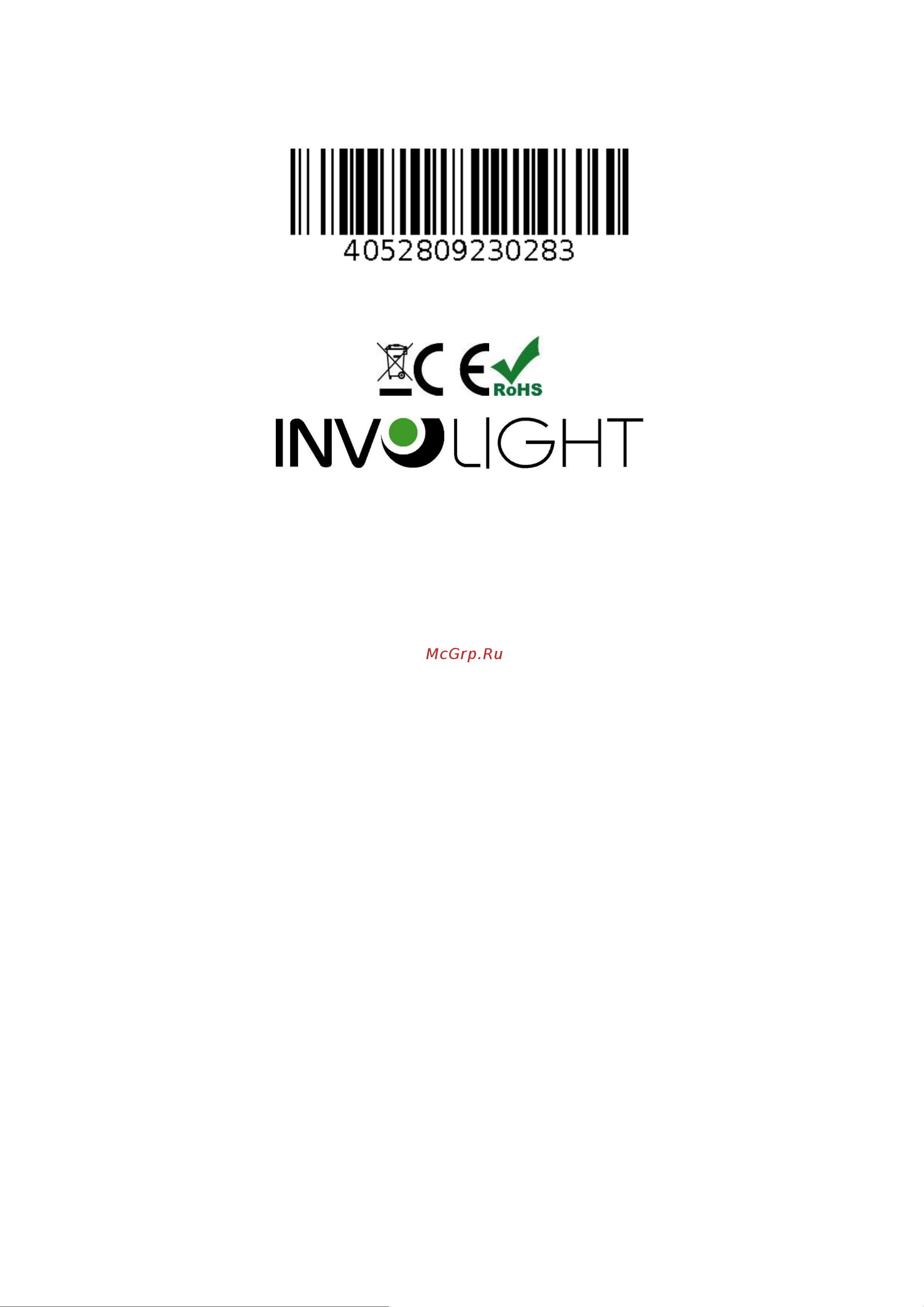 Involight DMXS8 Руководство по эксплуатации онлайн [9/9] 776562