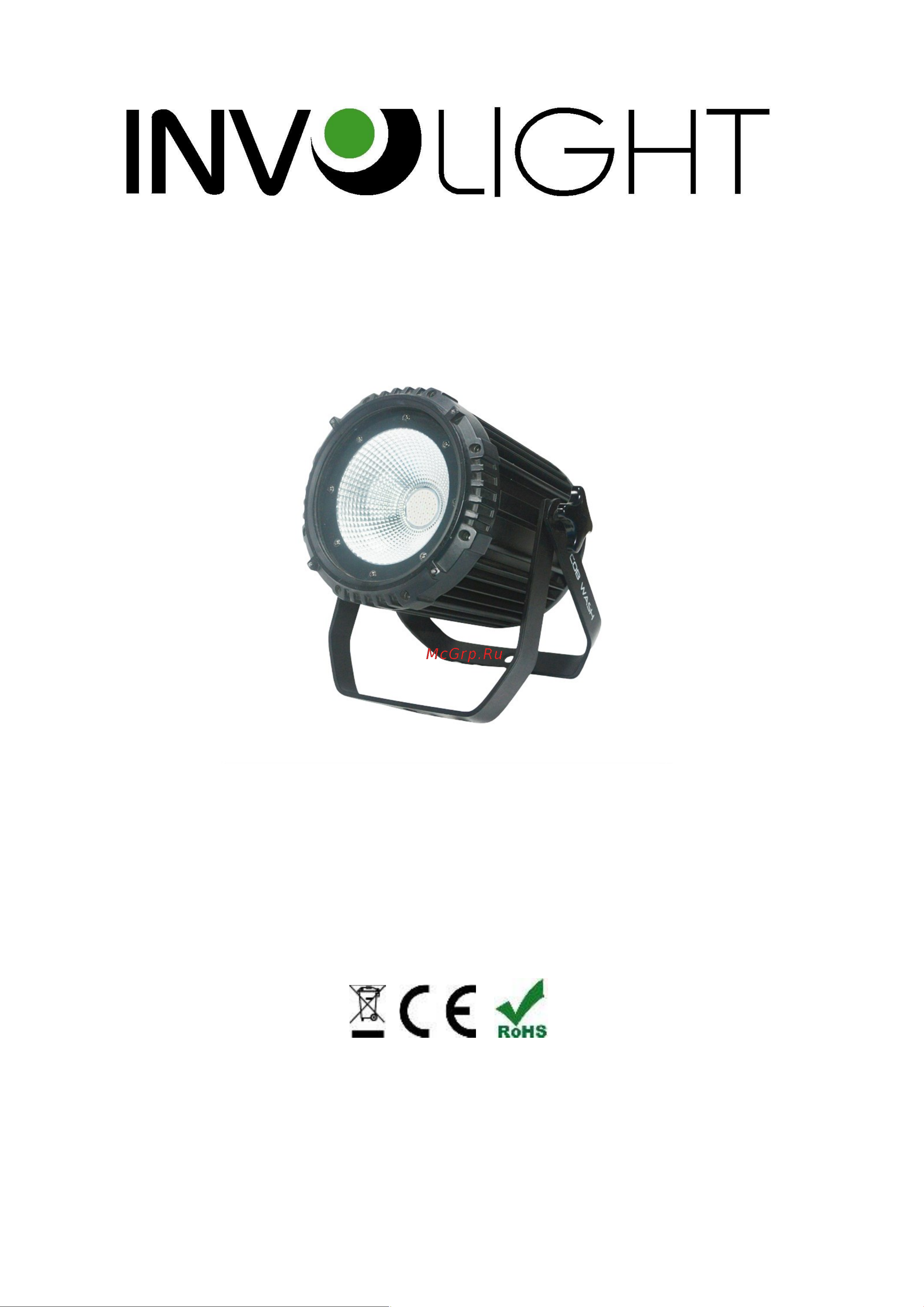 Involight COBPAR100TW Руководство по эксплуатации онлайн
