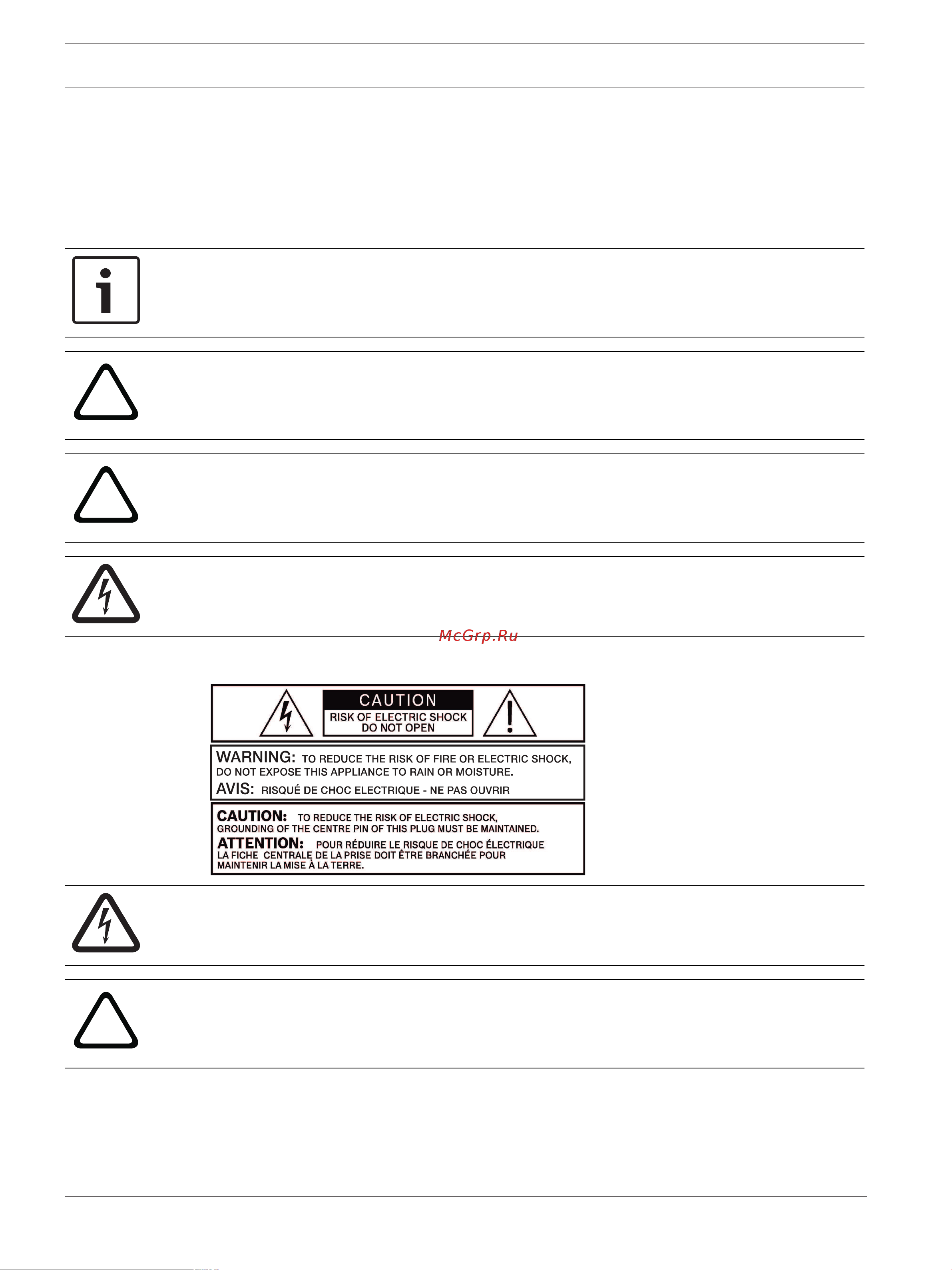 Dynacord IPX 20 4 [4/32] Safety