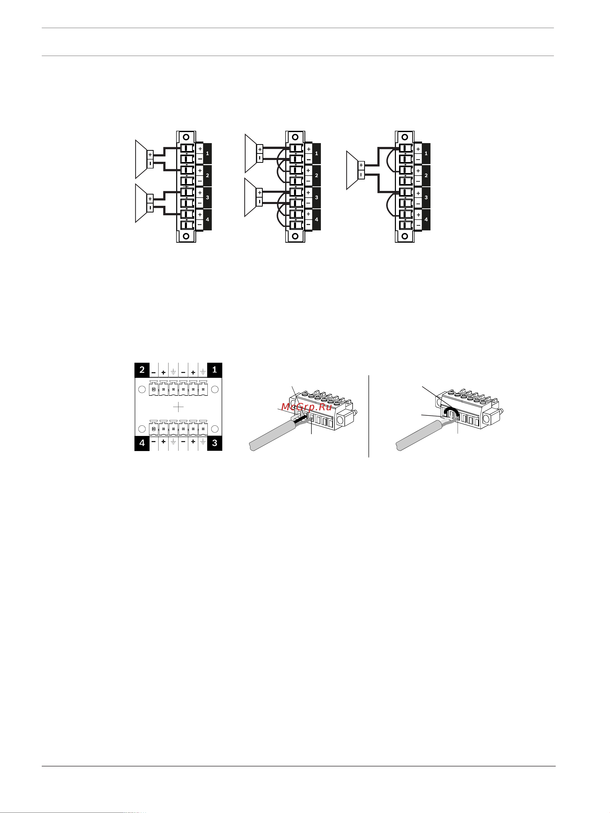 Dynacord IPX 10 8 [16/32] Audio inputs