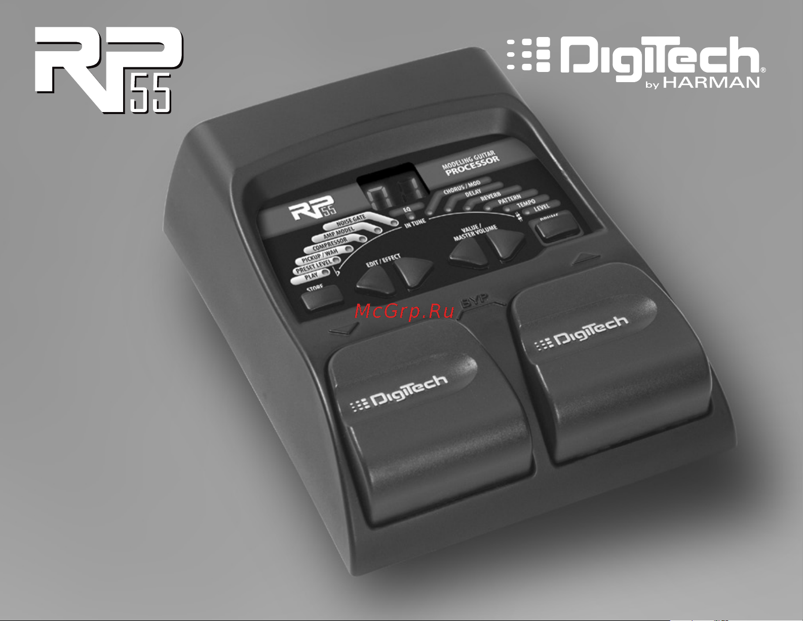 Digitech RP 55 Руководство по эксплуатации онлайн