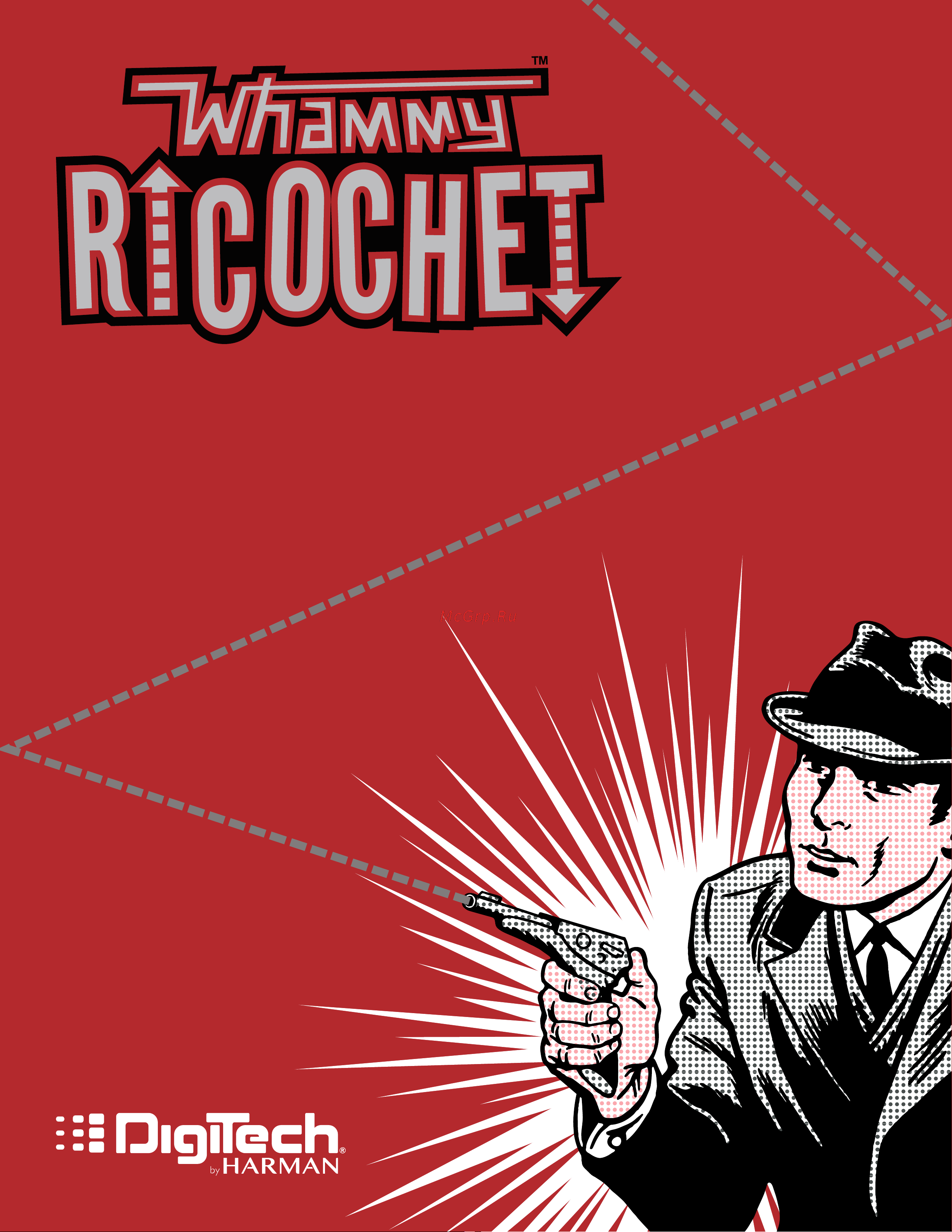 Digitech Pitch Shifter Whammy Ricochet Руководство по эксплуатации онлайн