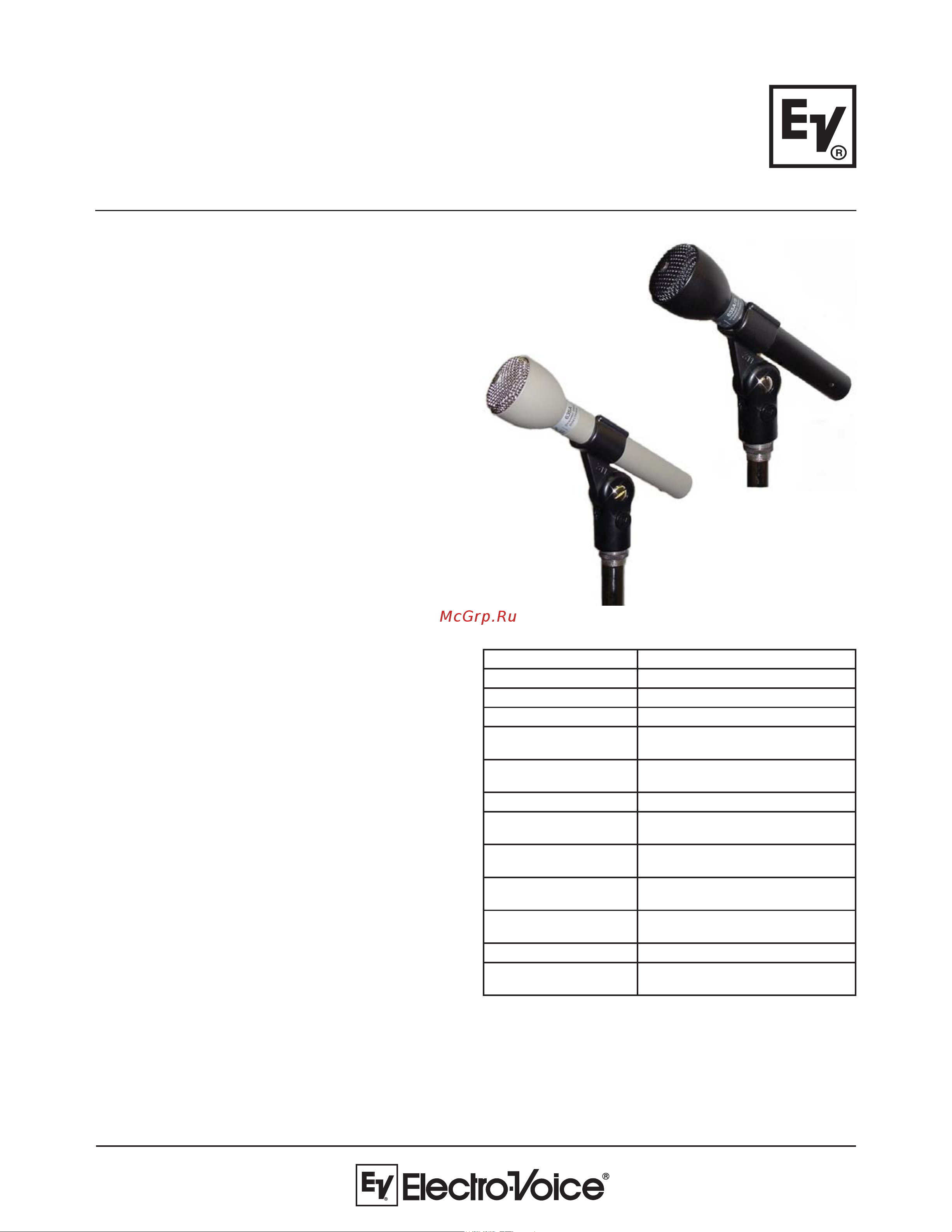 ELECTRO VOICE 635 A Руководство по эксплуатации онлайн